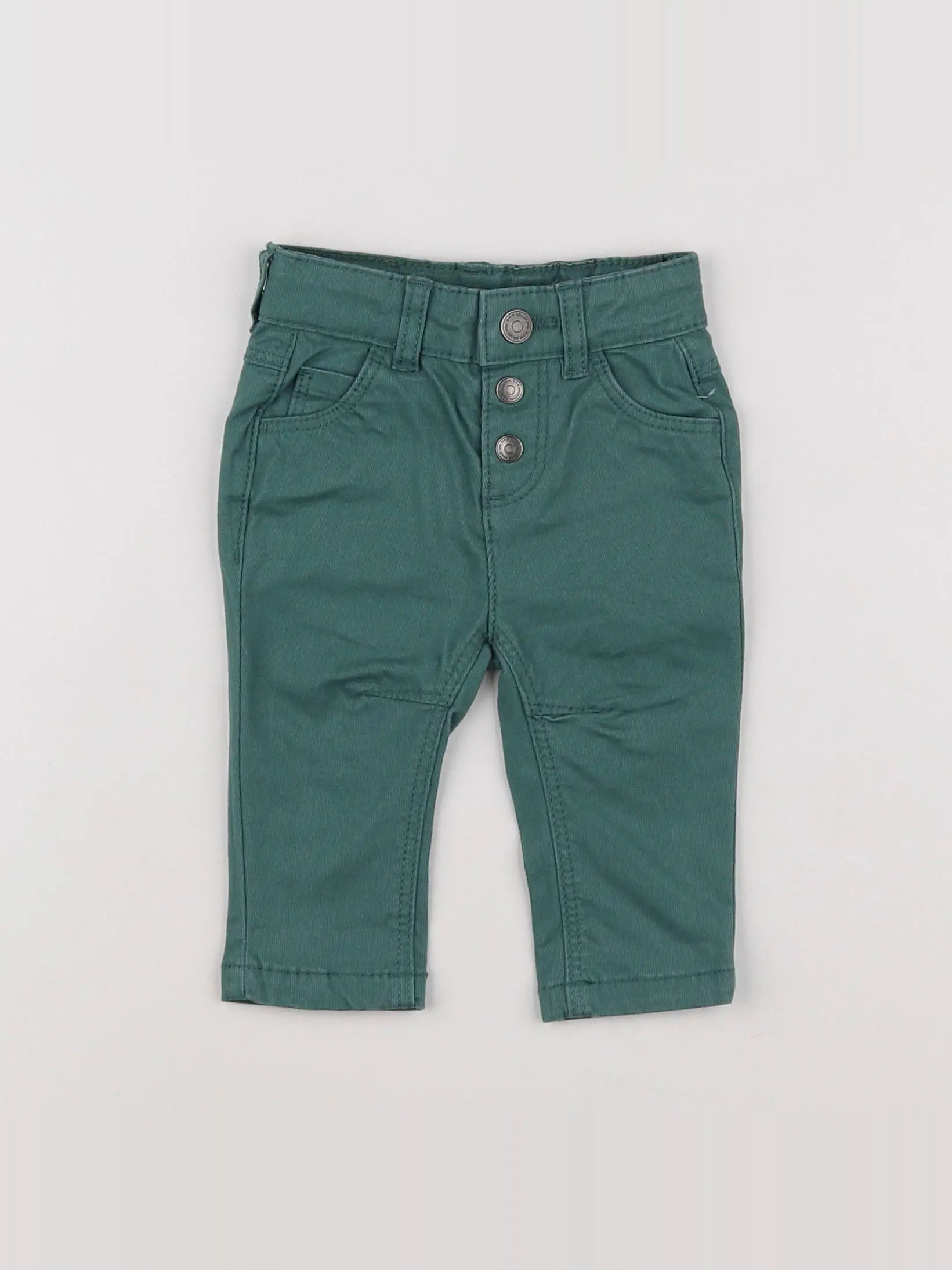 Tape à l'oeil - pantalon vert - 3 mois