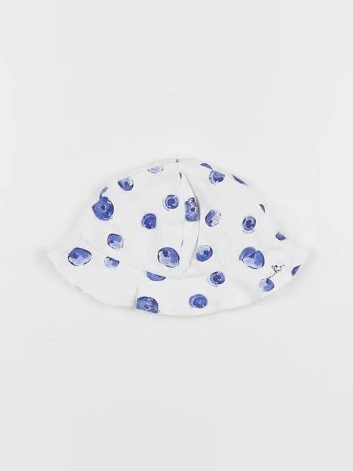 Noukie's - chapeau blanc, bleu - 3 mois