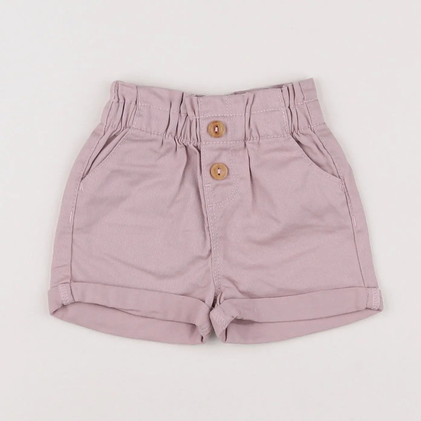 Vertbaudet - short rose - 6 mois