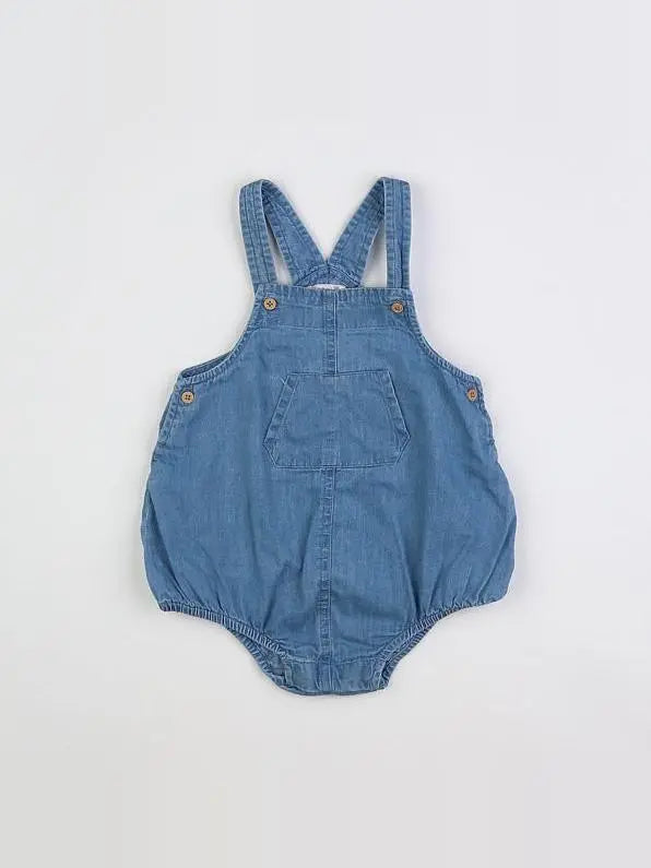 Boutchou - combinaison bleu - 6 mois