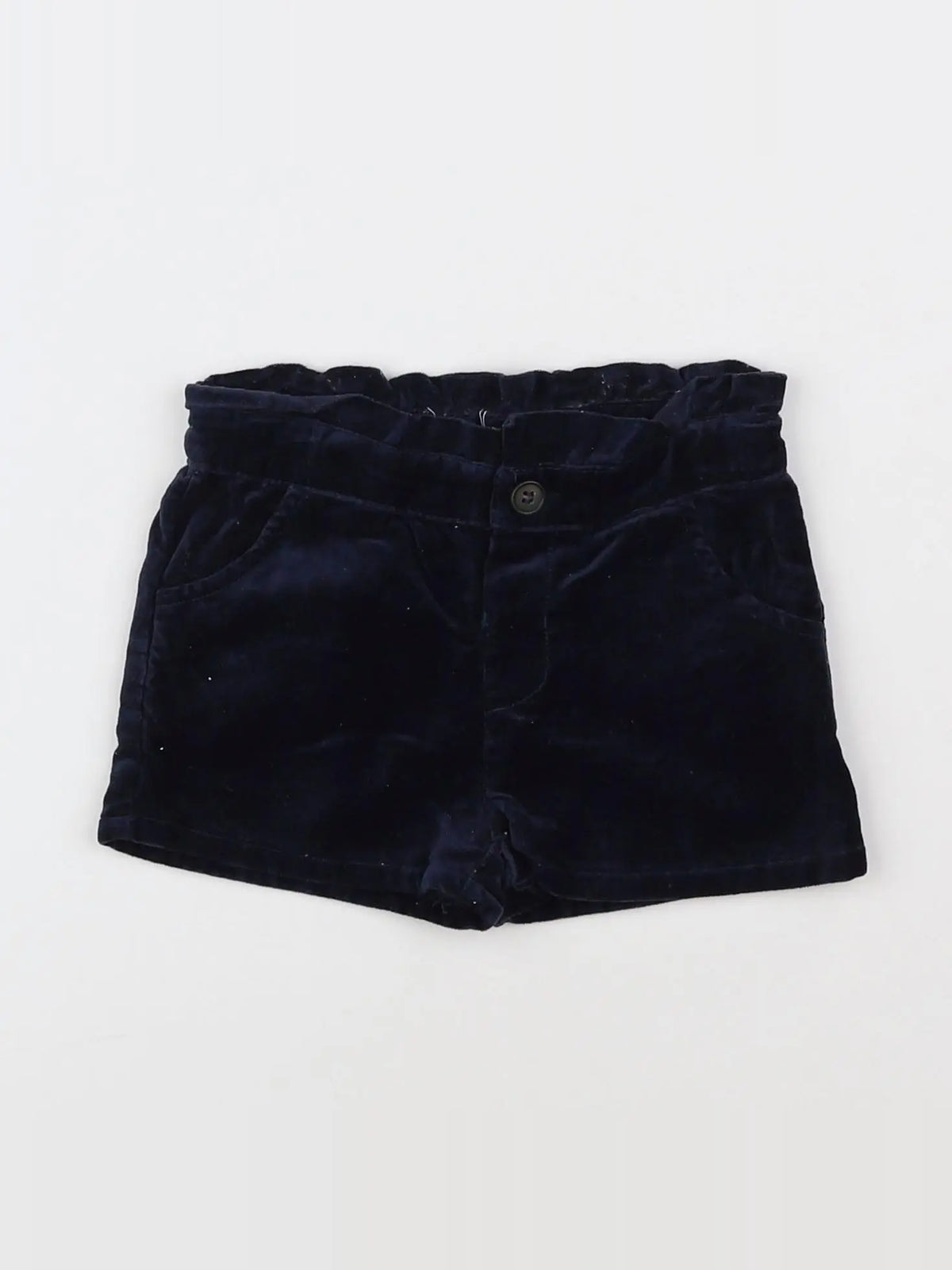Boutchou - short bleu - 12 mois