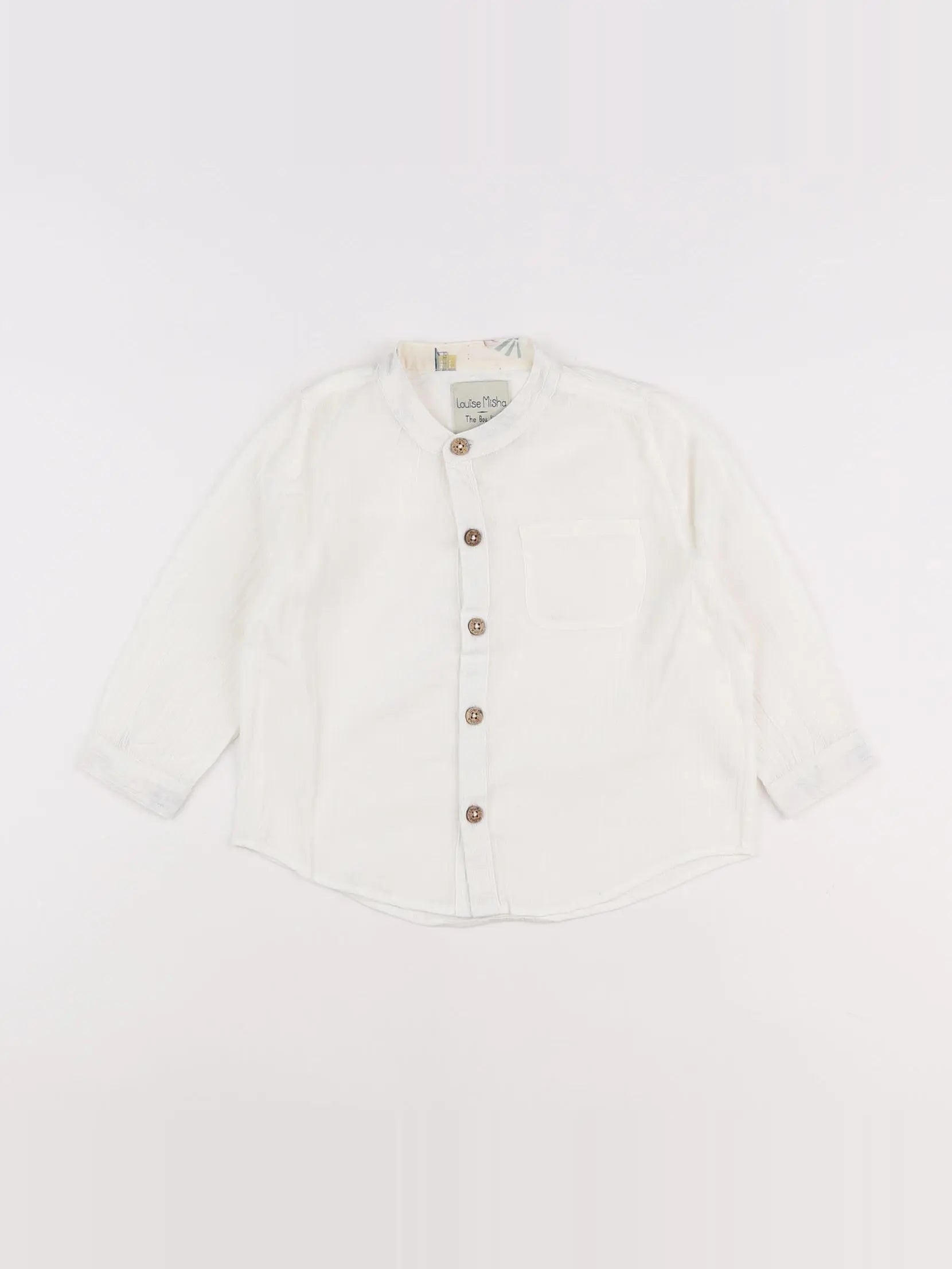 Louise Misha - chemise blanc - 18 mois
