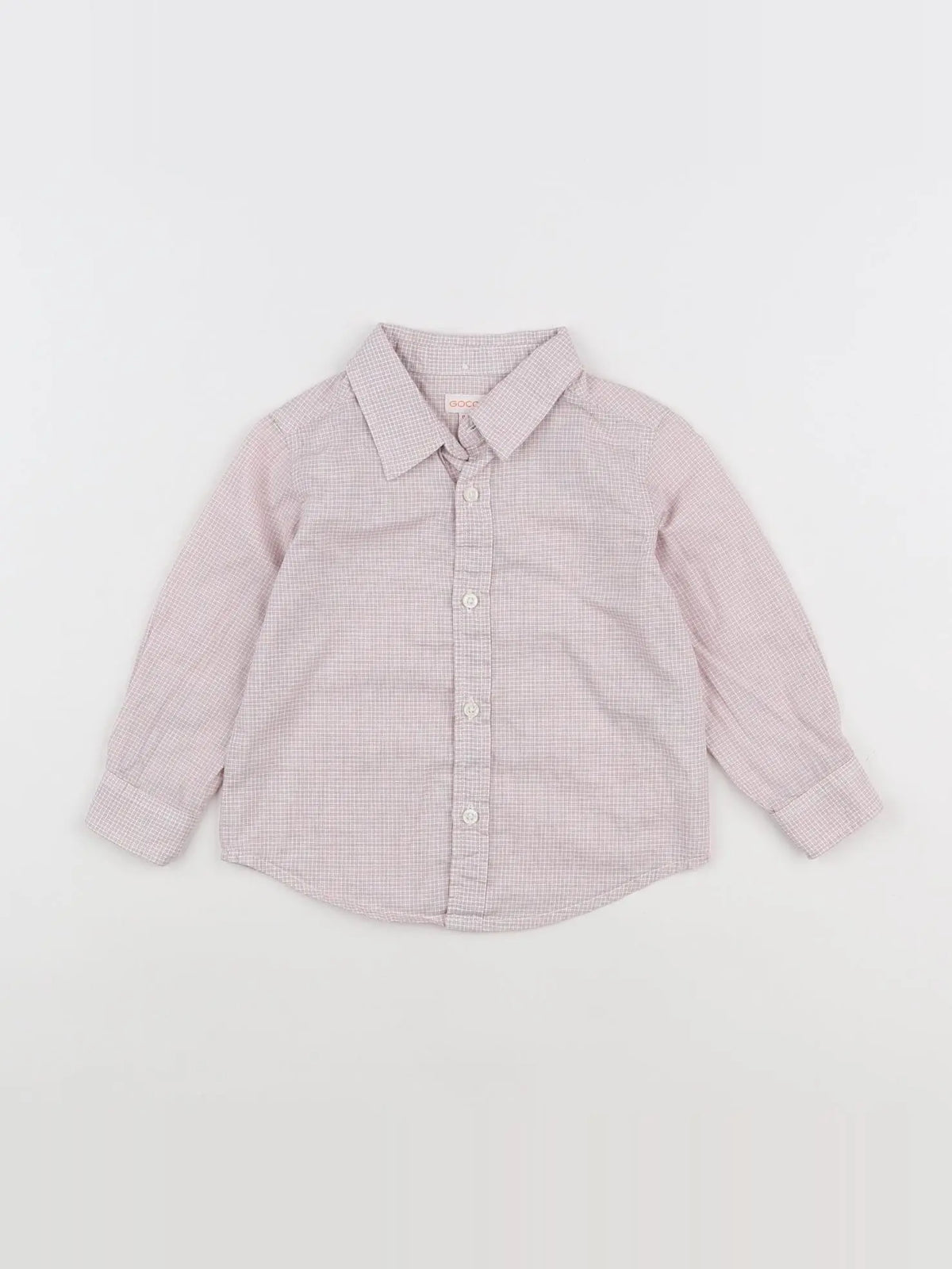 Gocco - chemise rouge - 9/12 mois