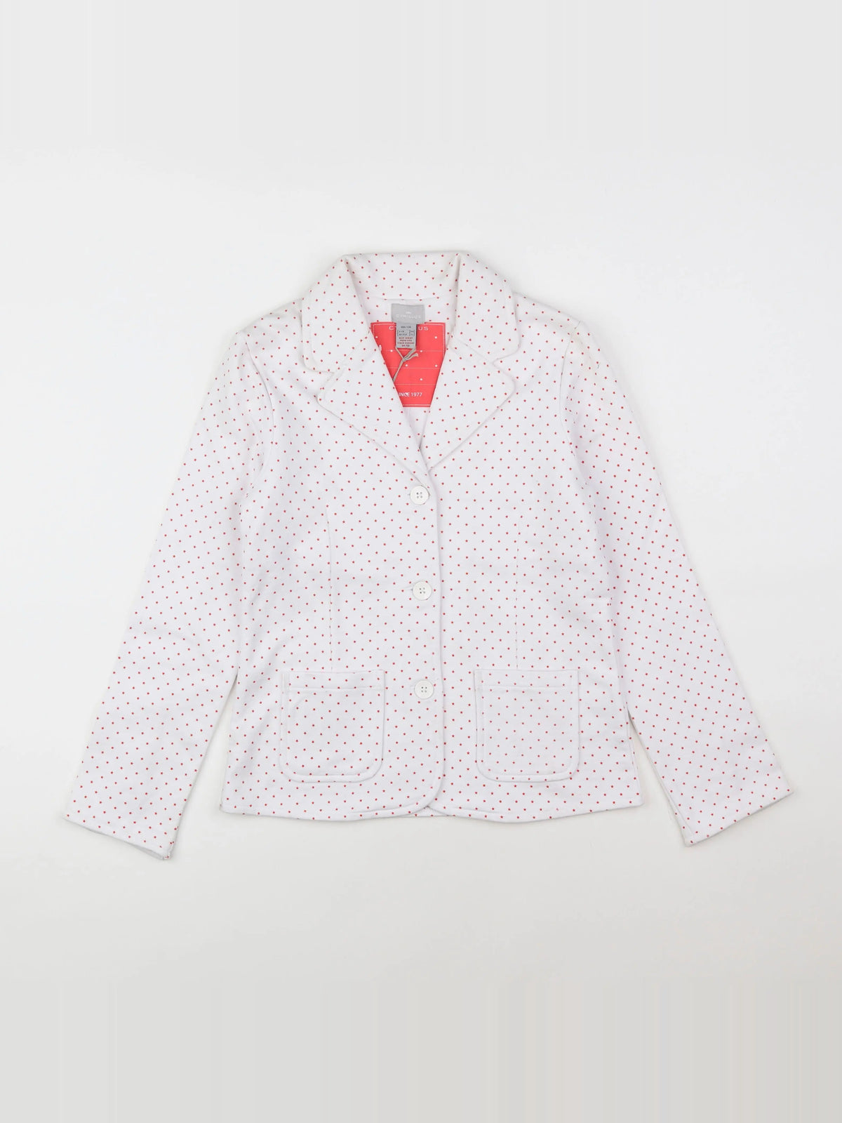 Cyrillus - veste blanc (état neuf) - 10 ans