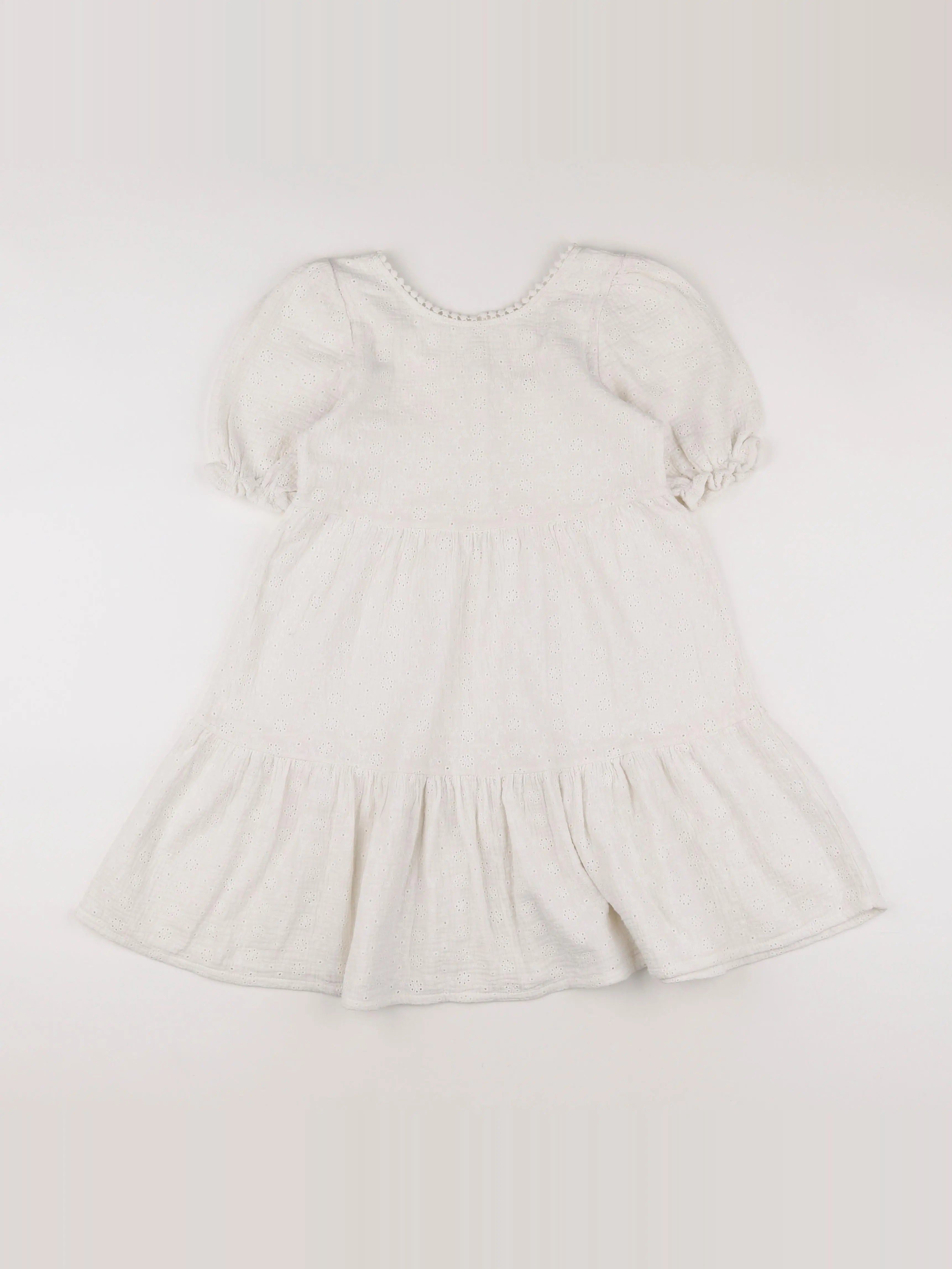Buho - robe blanc - 6 ans