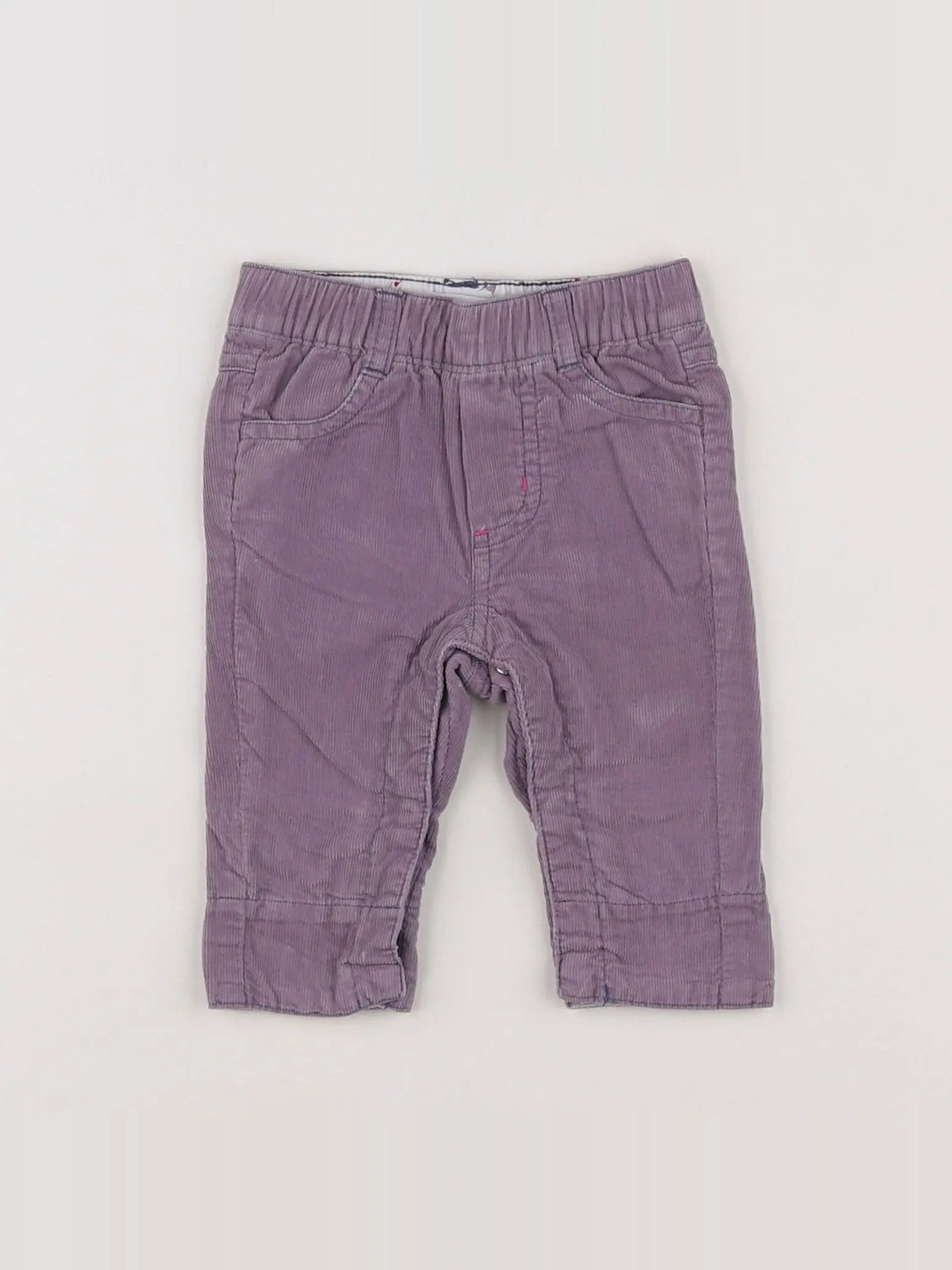 Vertbaudet - pantalon violet - 1 mois