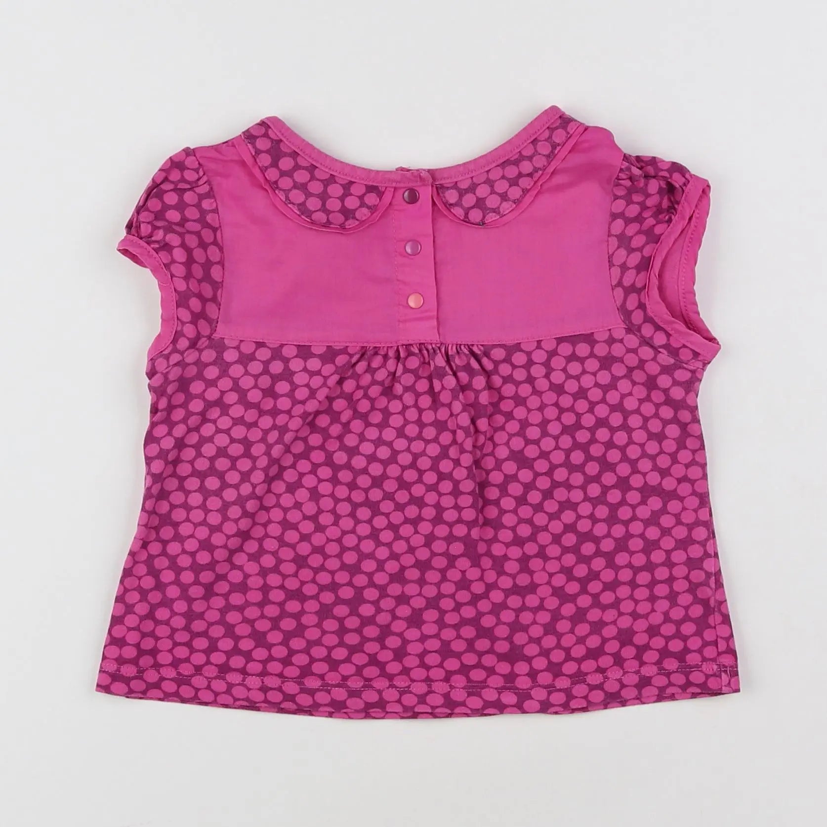Vertbaudet - tee-shirt rose - 2 ans