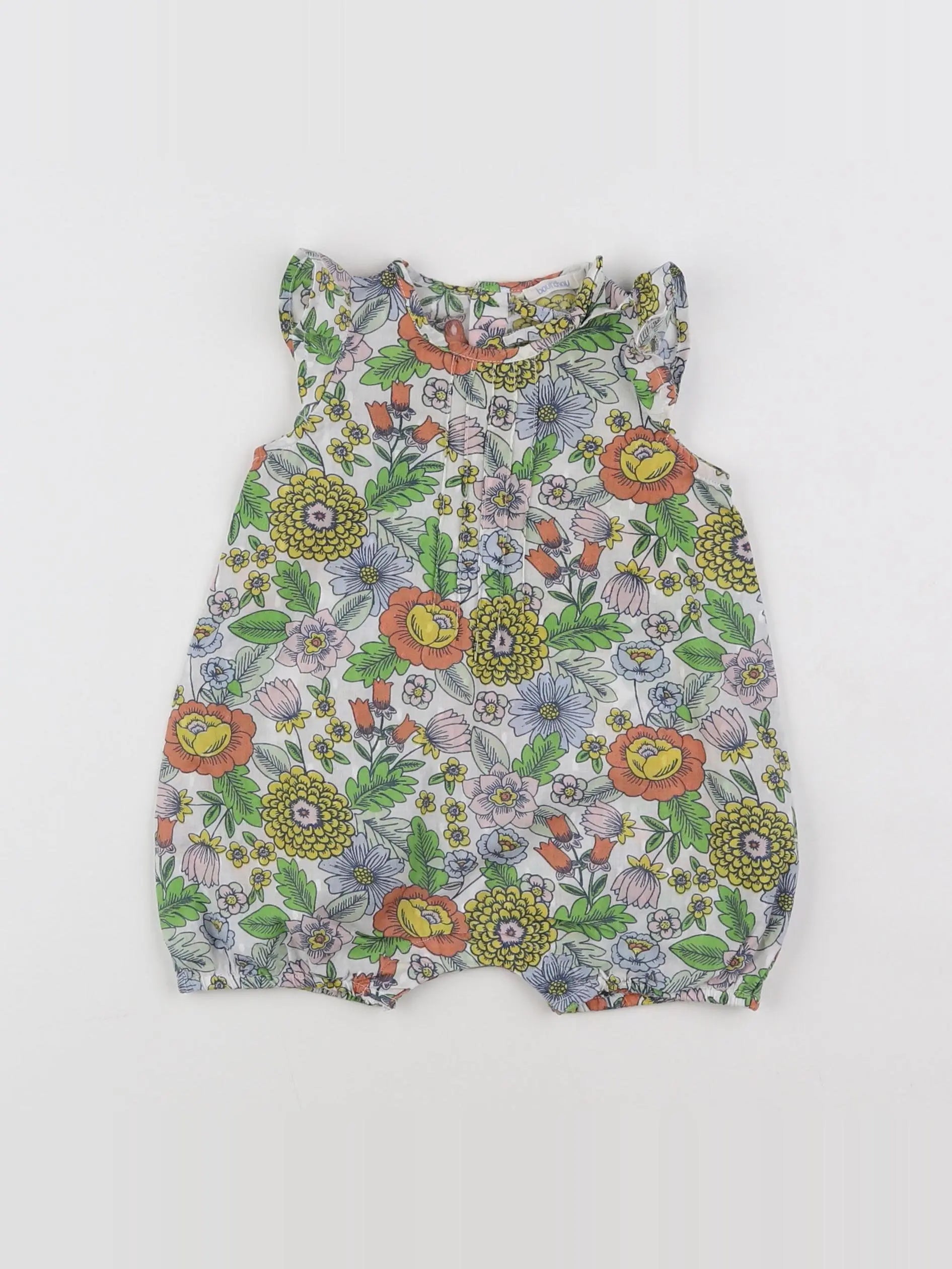 Boutchou - combinaison multicolore - 3 mois