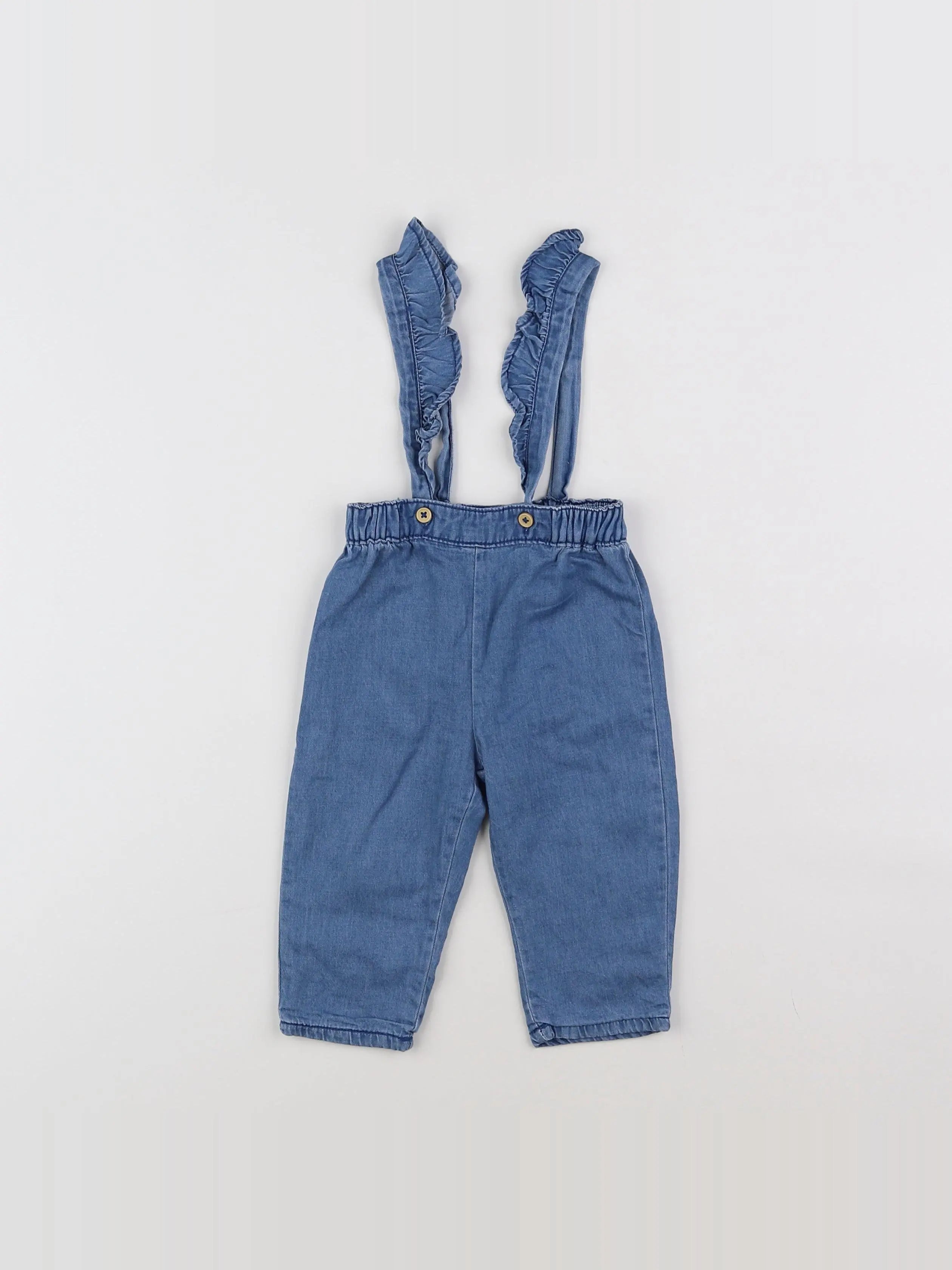 Boutchou - pantalon bleu - 6 mois