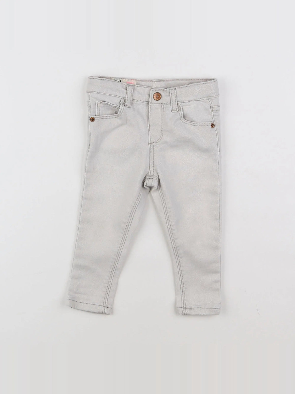 Zara - jean gris - 9/12 mois