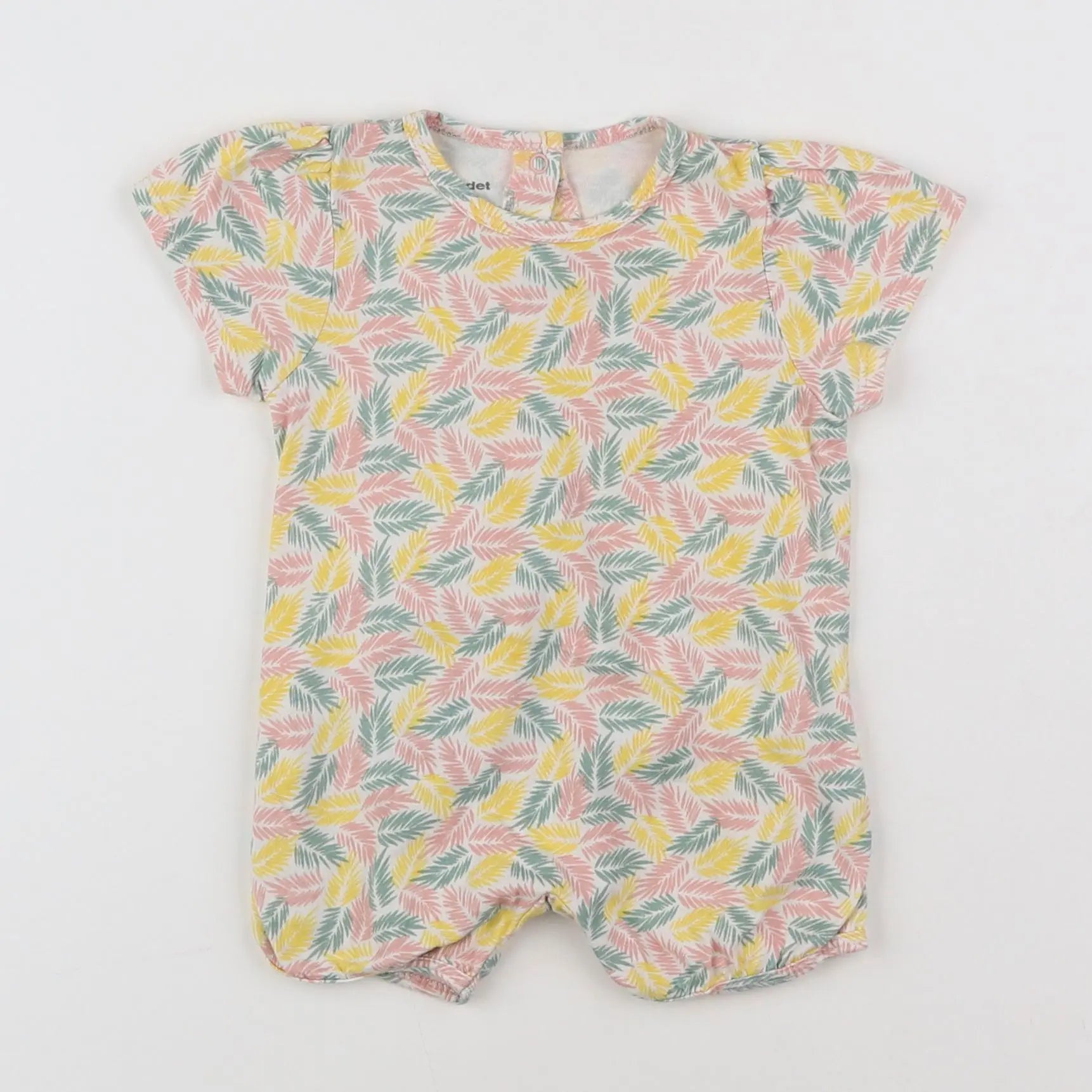 Vertbaudet - combinaison multicolore - 3 mois
