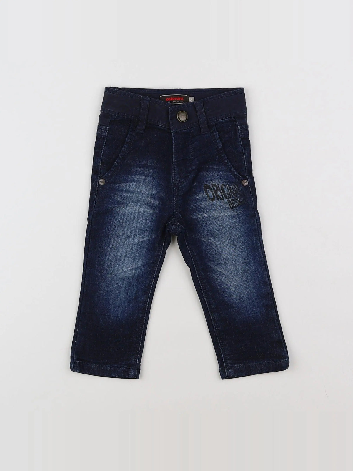 Catimini - jean bleu - 12 mois