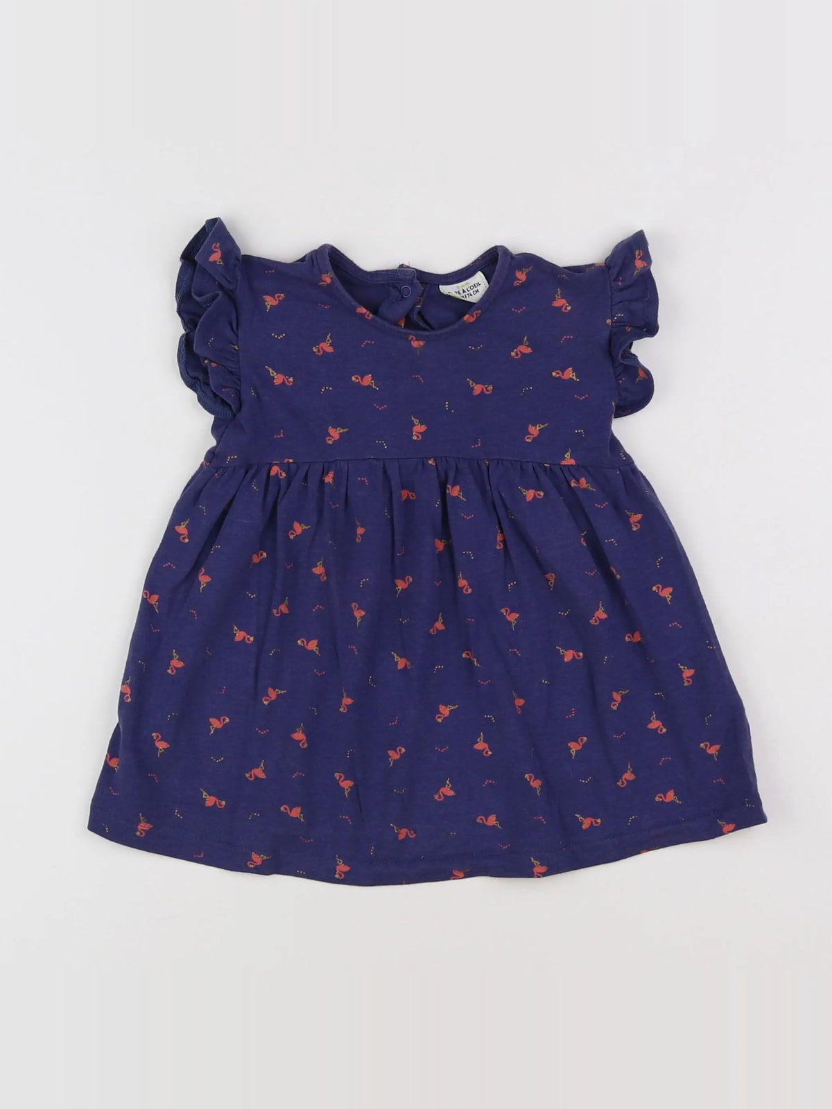 Tape à l'oeil - robe bleu - 12 mois