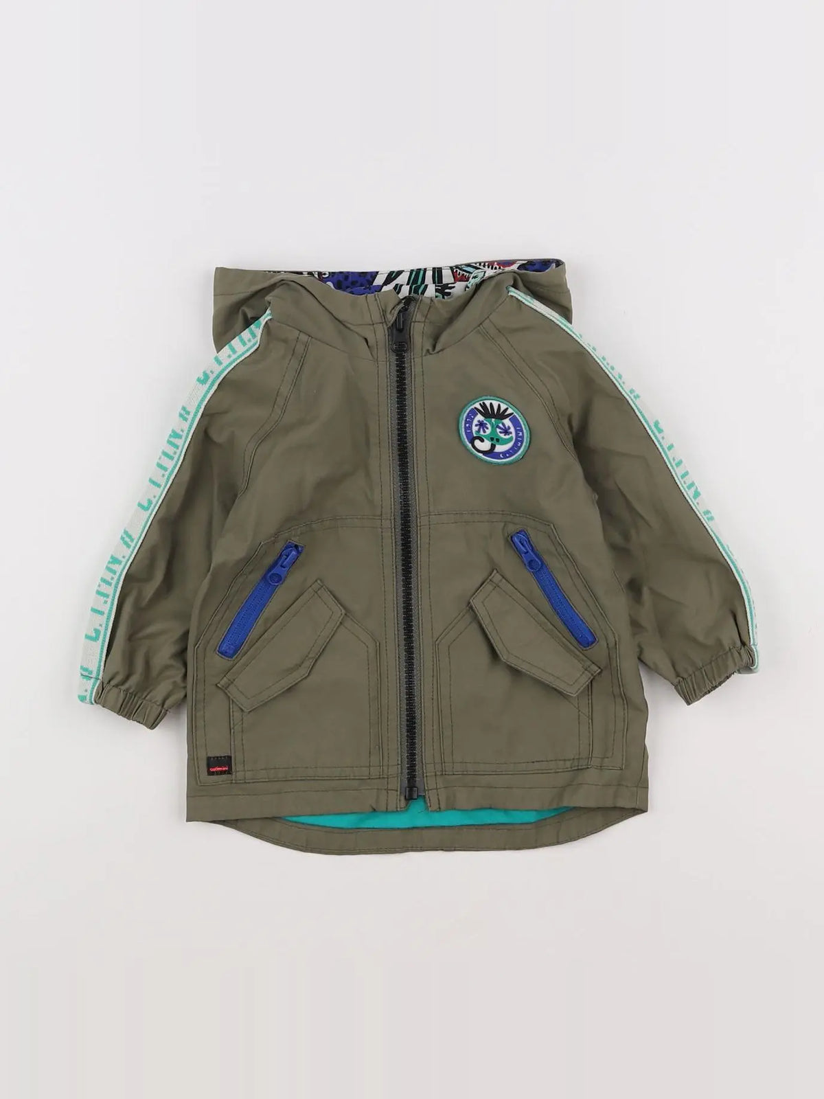 Catimini - veste vert - 6 mois