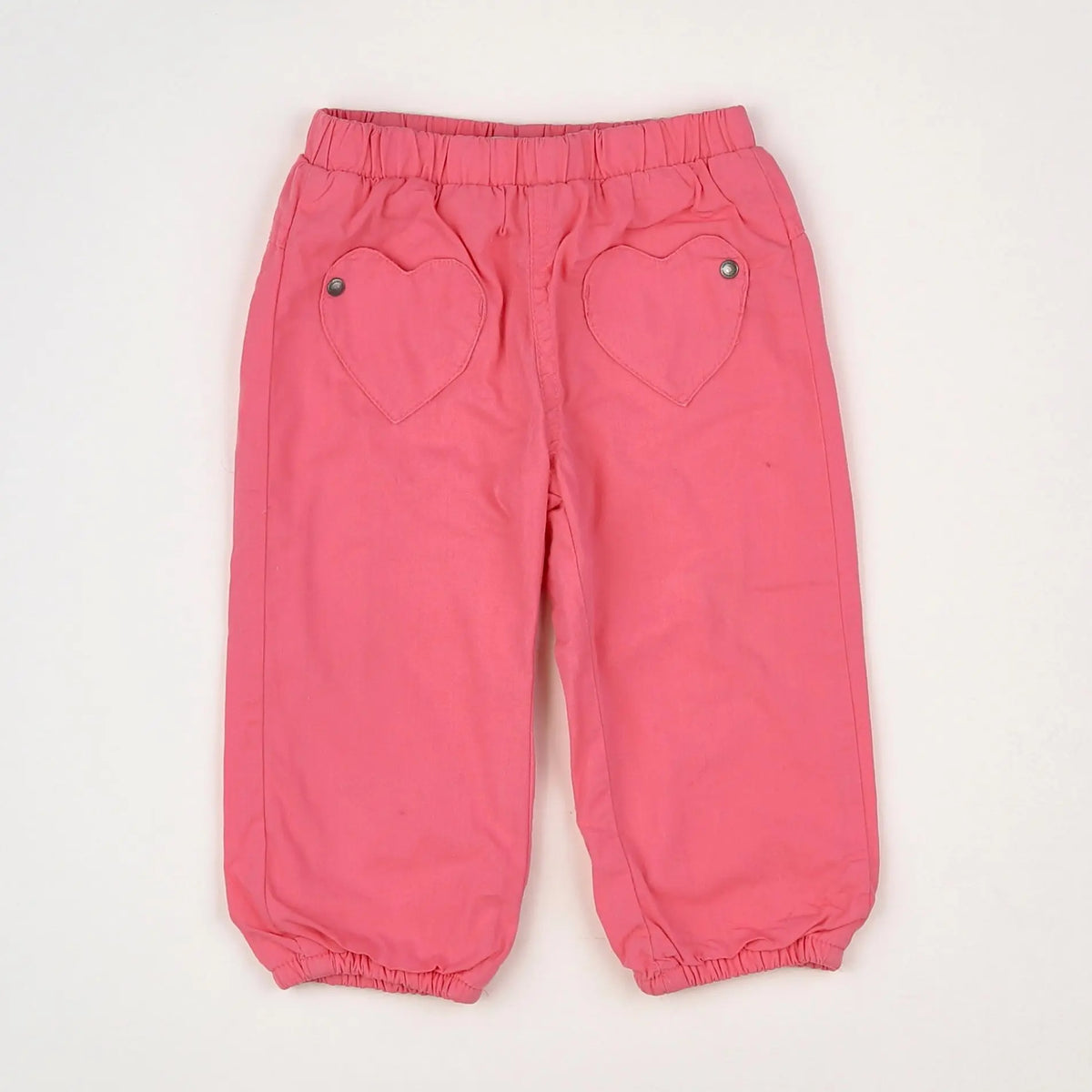 Vertbaudet - pantalon rose - 12 mois