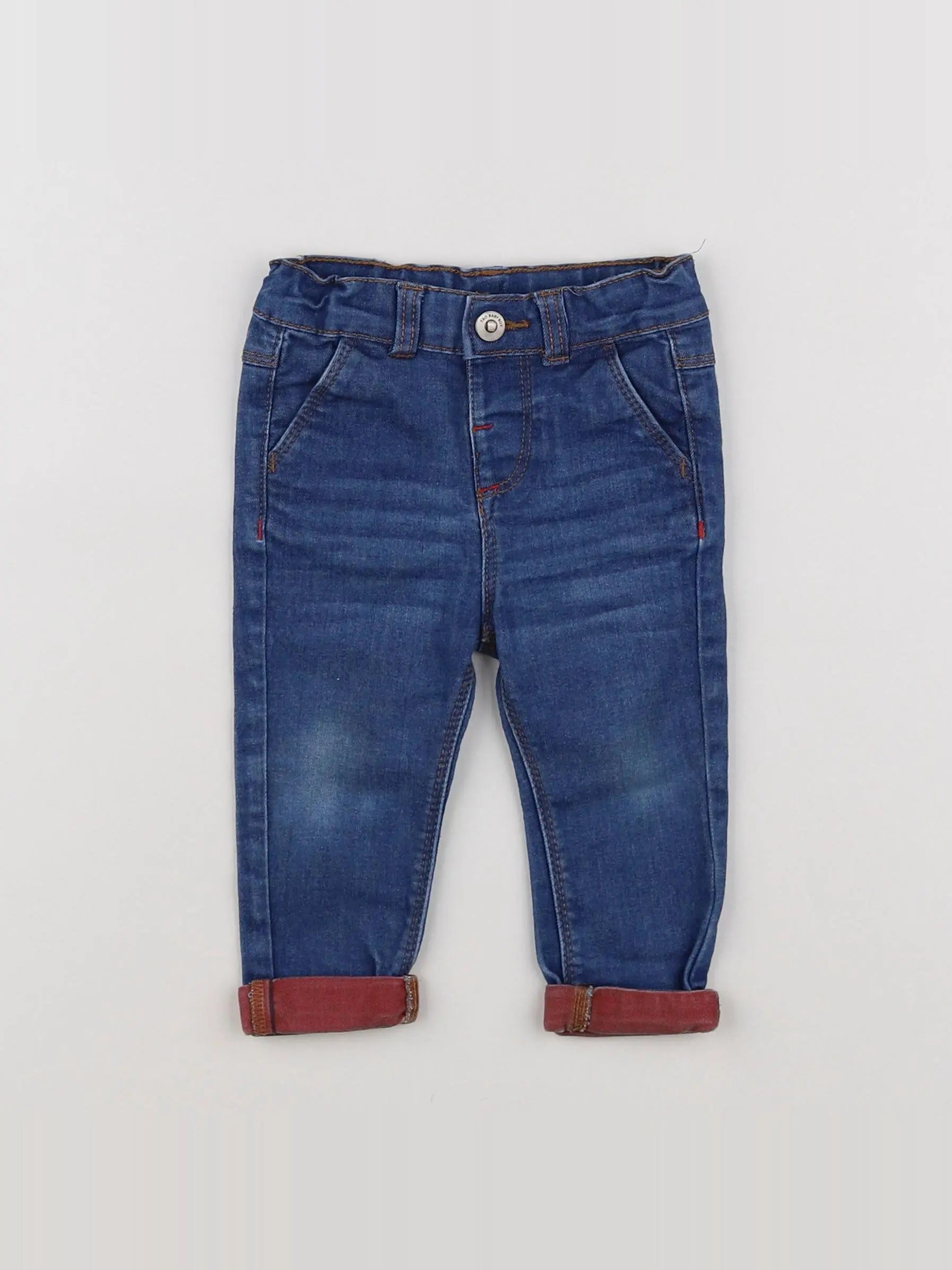 Tape à l'oeil - pantalon bleu - 9 mois