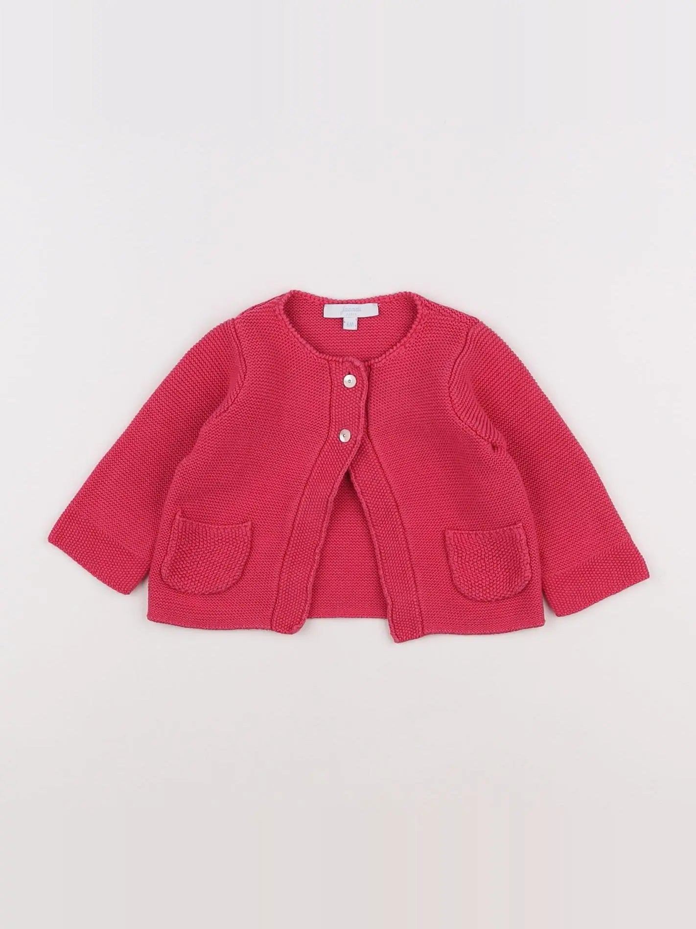 Jacadi - gilet rose - 6 mois