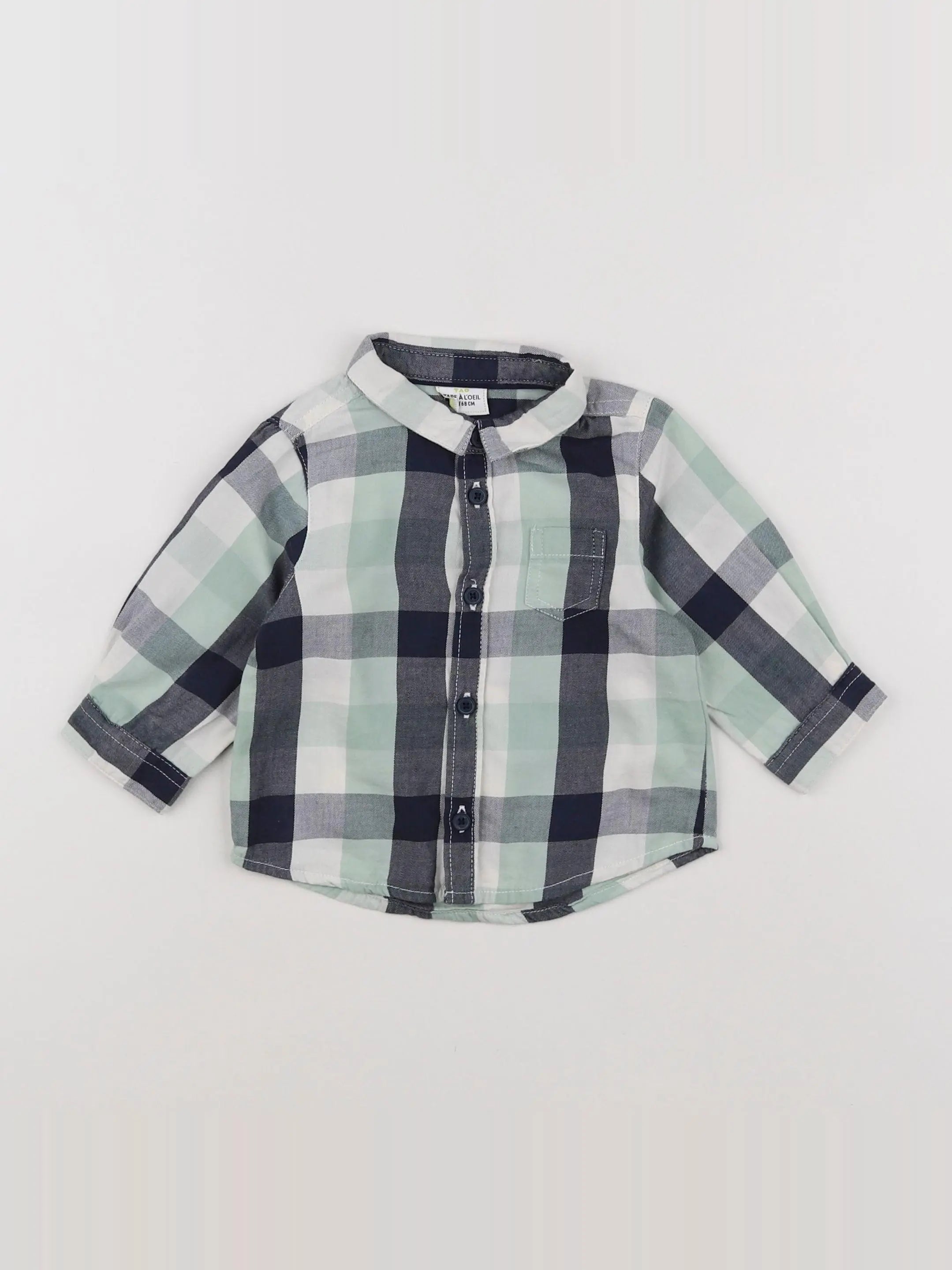Tape à l'oeil - chemise multicolore - 6 mois