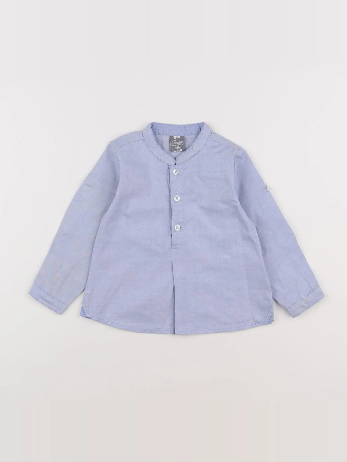 Dadati - chemise bleu - 18 mois