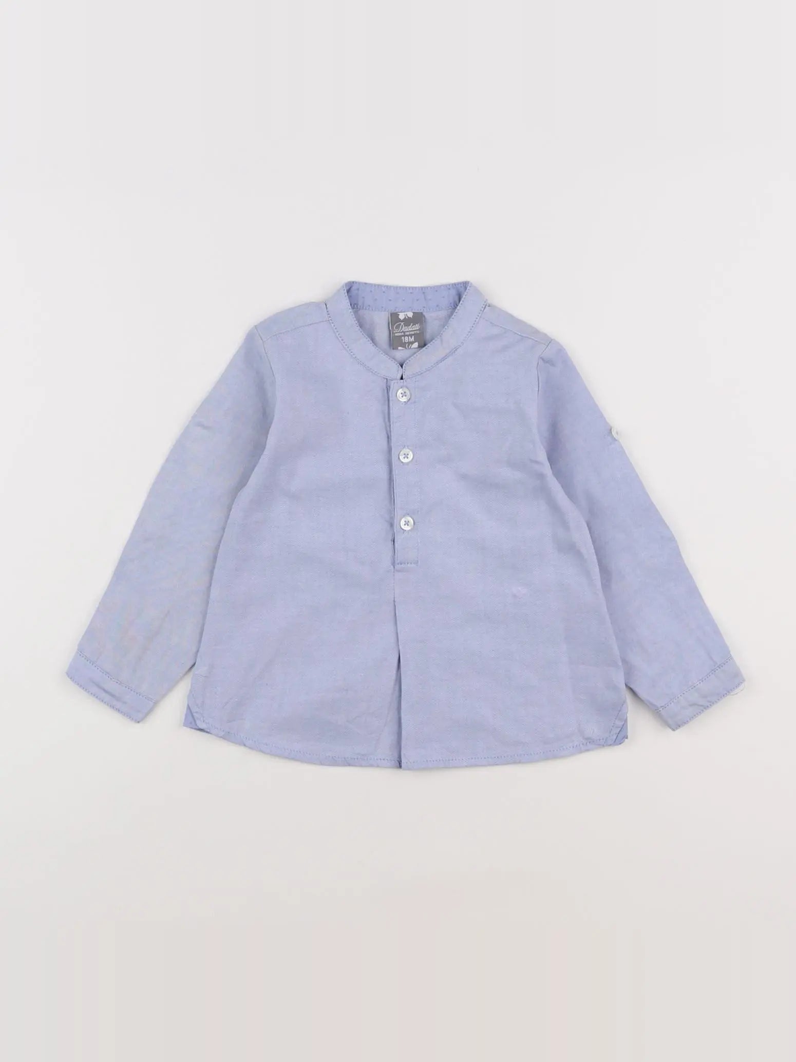 Dadati - chemise bleu - 18 mois