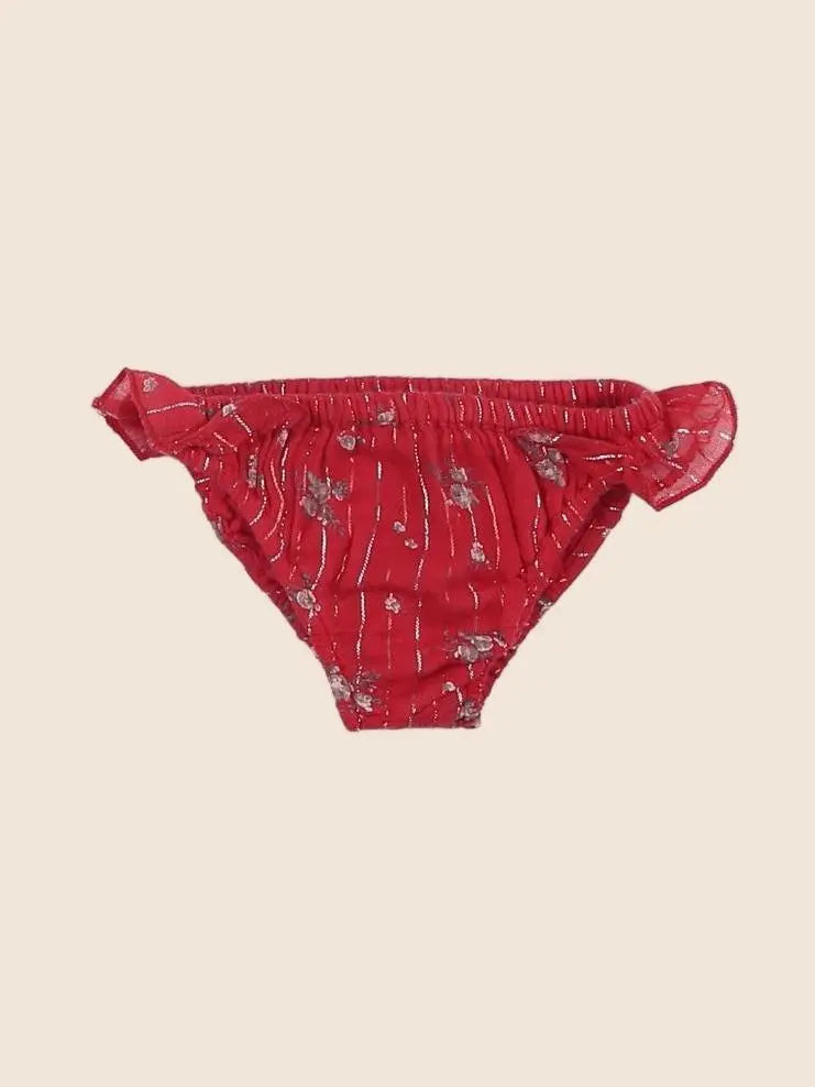 Louis Louise - maillot de bain rouge, or - 0 mois