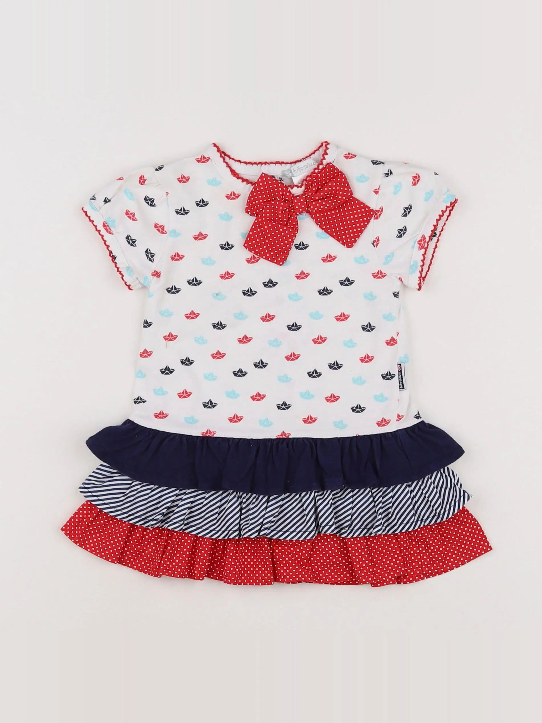 Tutto Piccolo - robe blanc - 12 mois