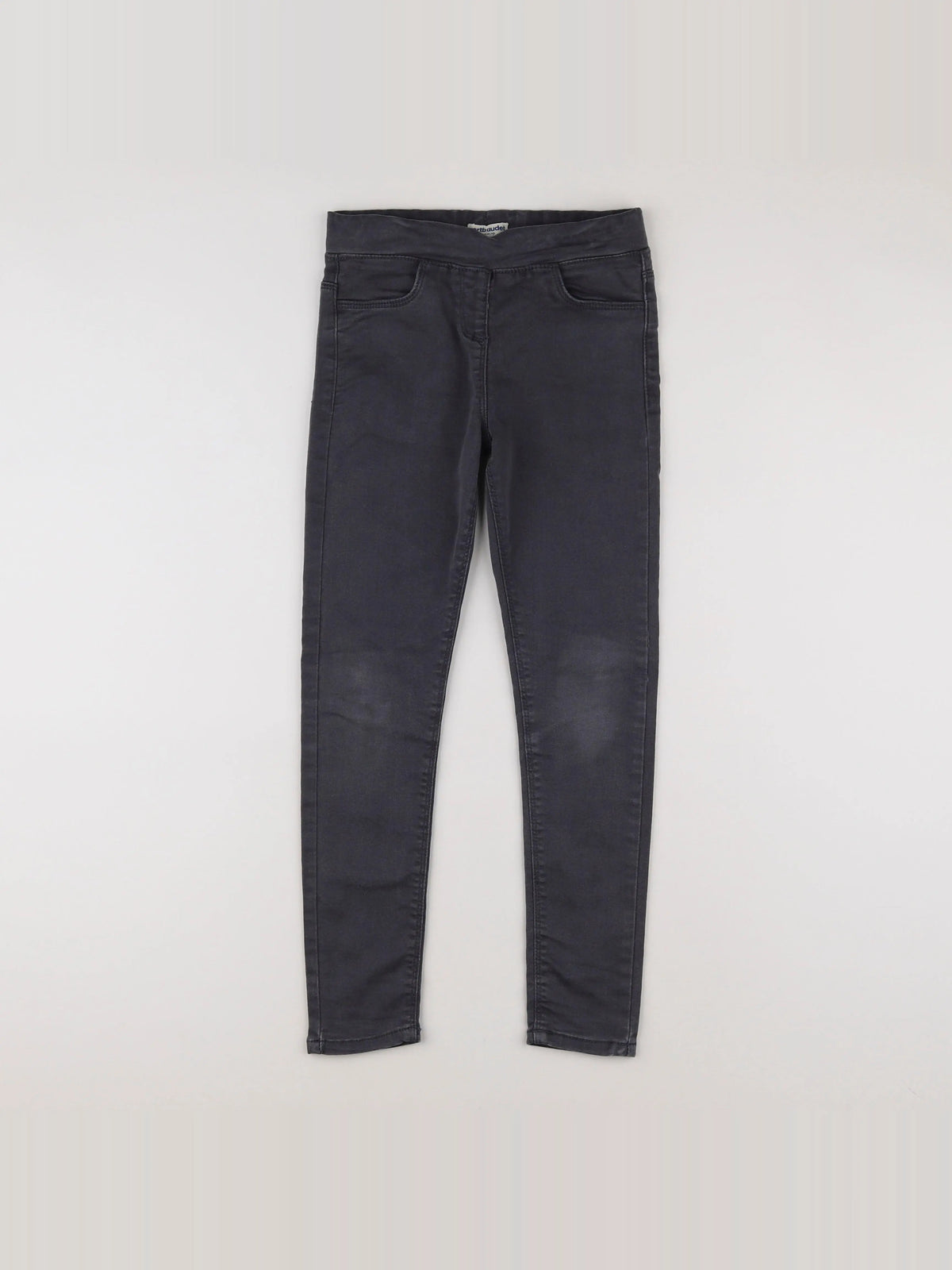 Vertbaudet - jegging gris - 9 ans