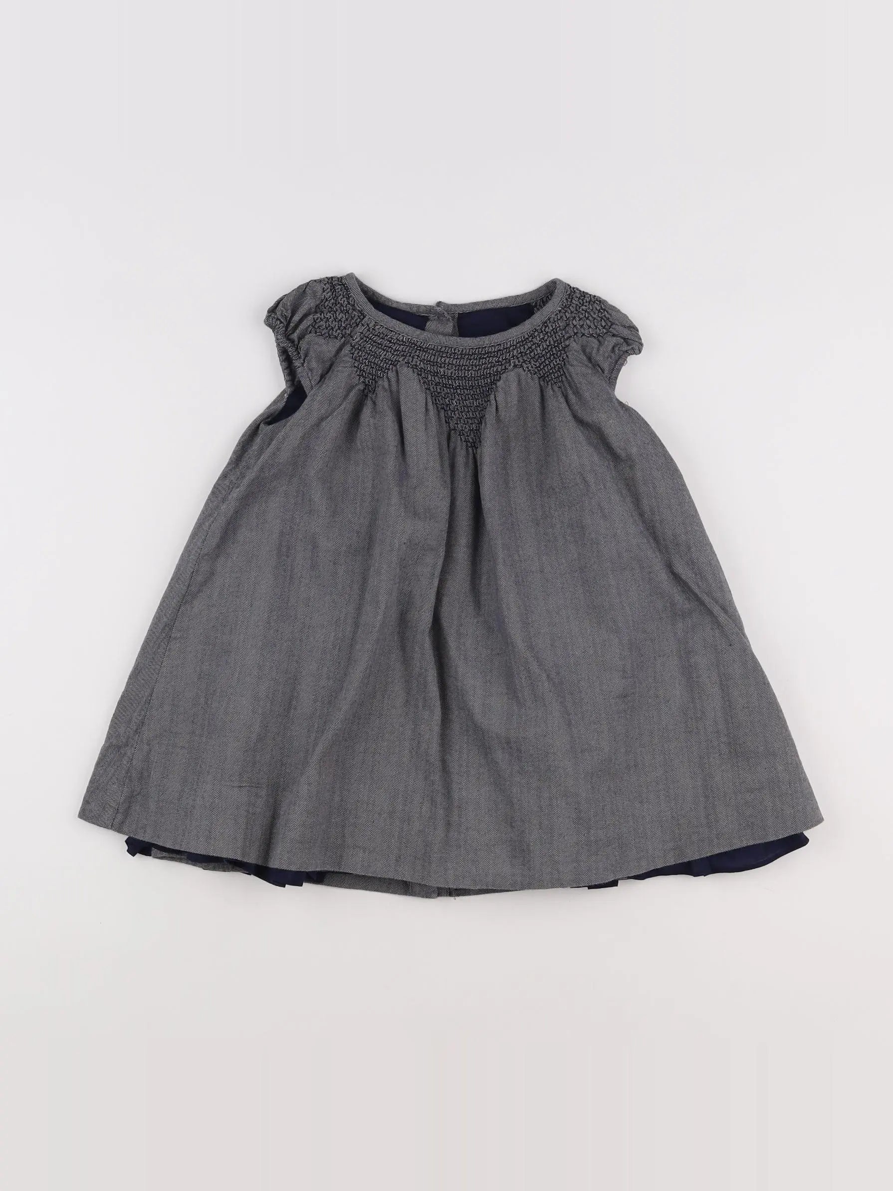 Natalys - robe bleu - 2 ans