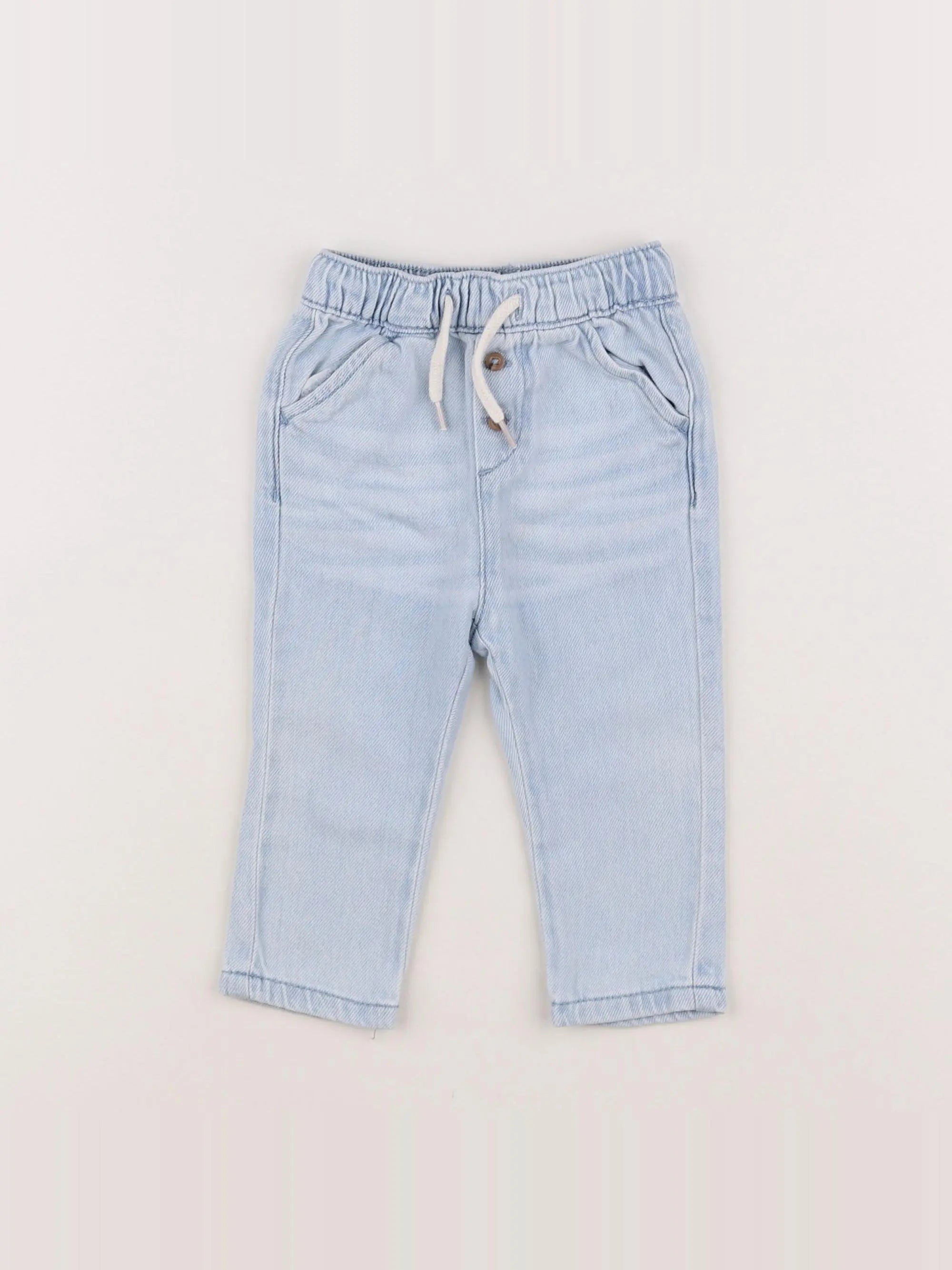 Vertbaudet - jean bleu - 12 mois