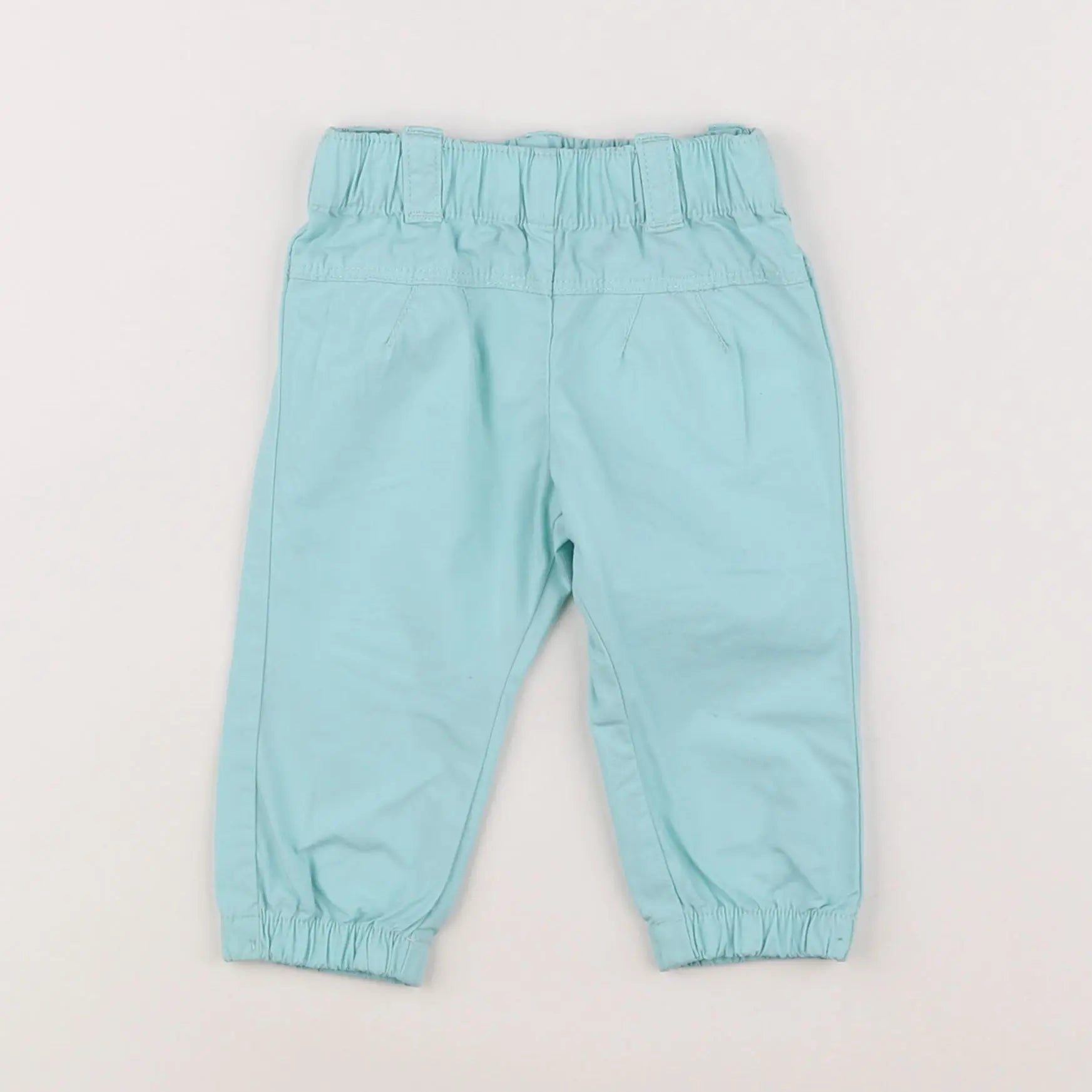 Vertbaudet - pantalon bleu - 6 mois