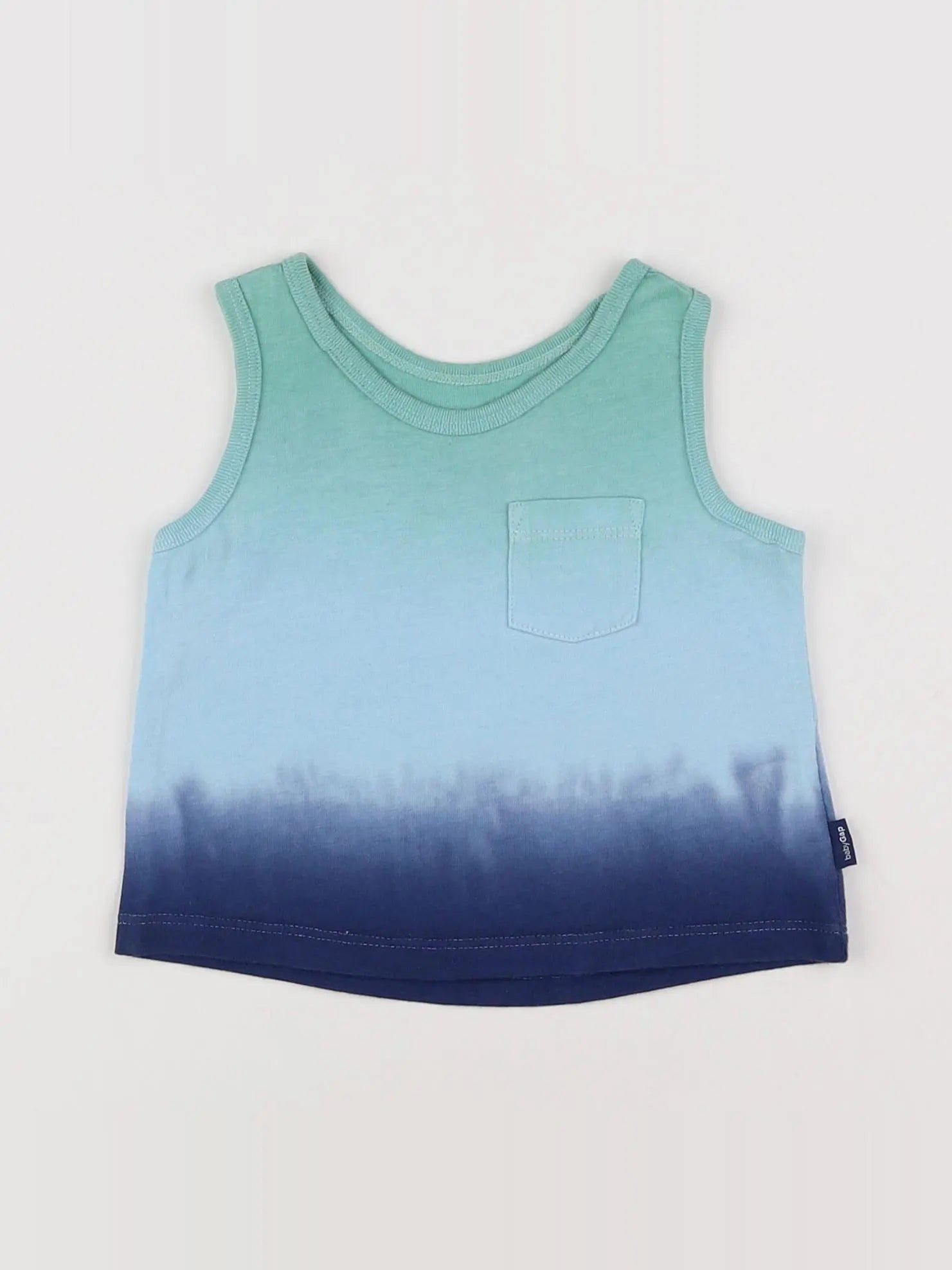 GAP - débardeur vert, bleu - 3/6 mois