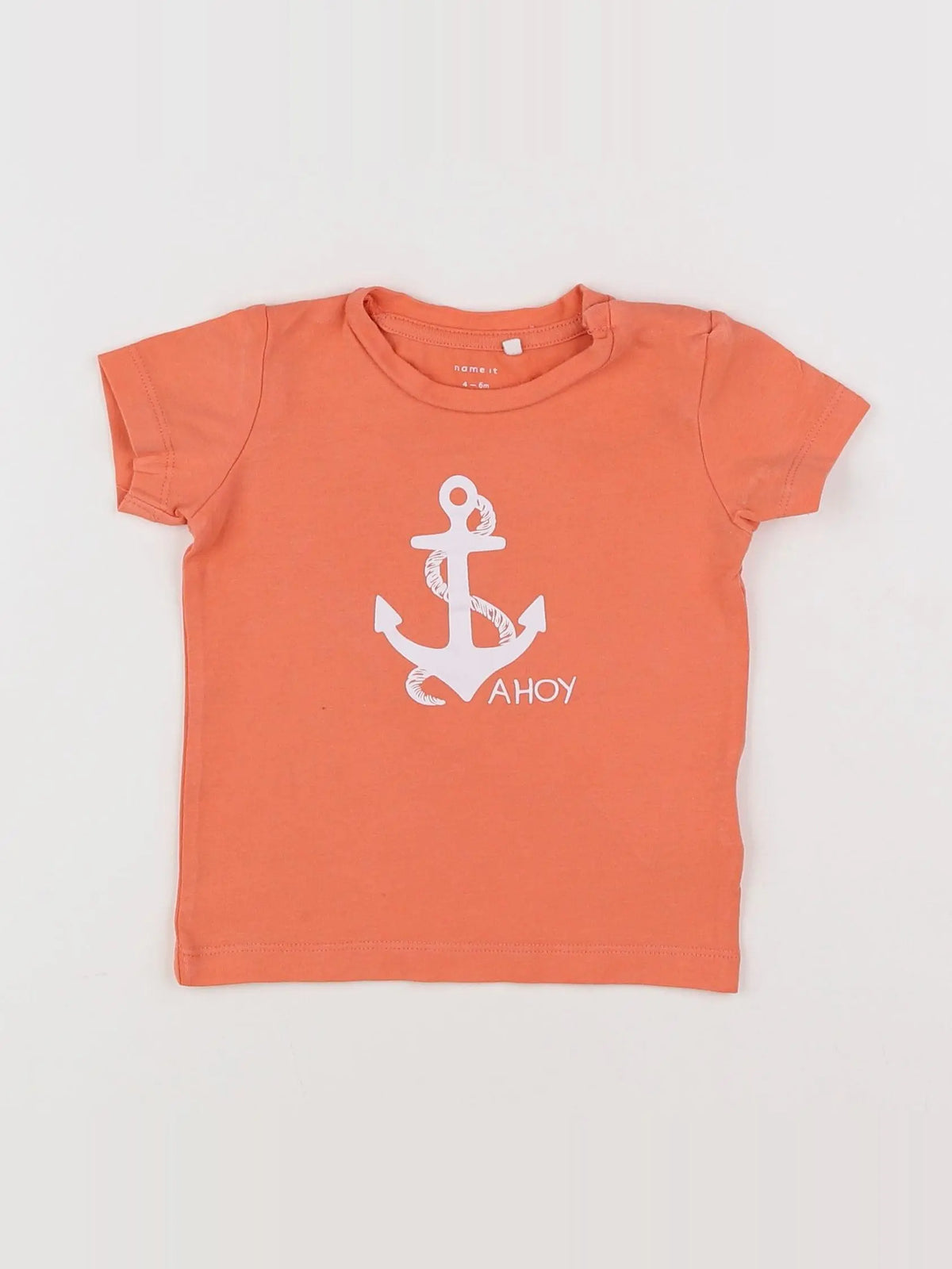Name it - tee-shirt orange - 3/6 mois