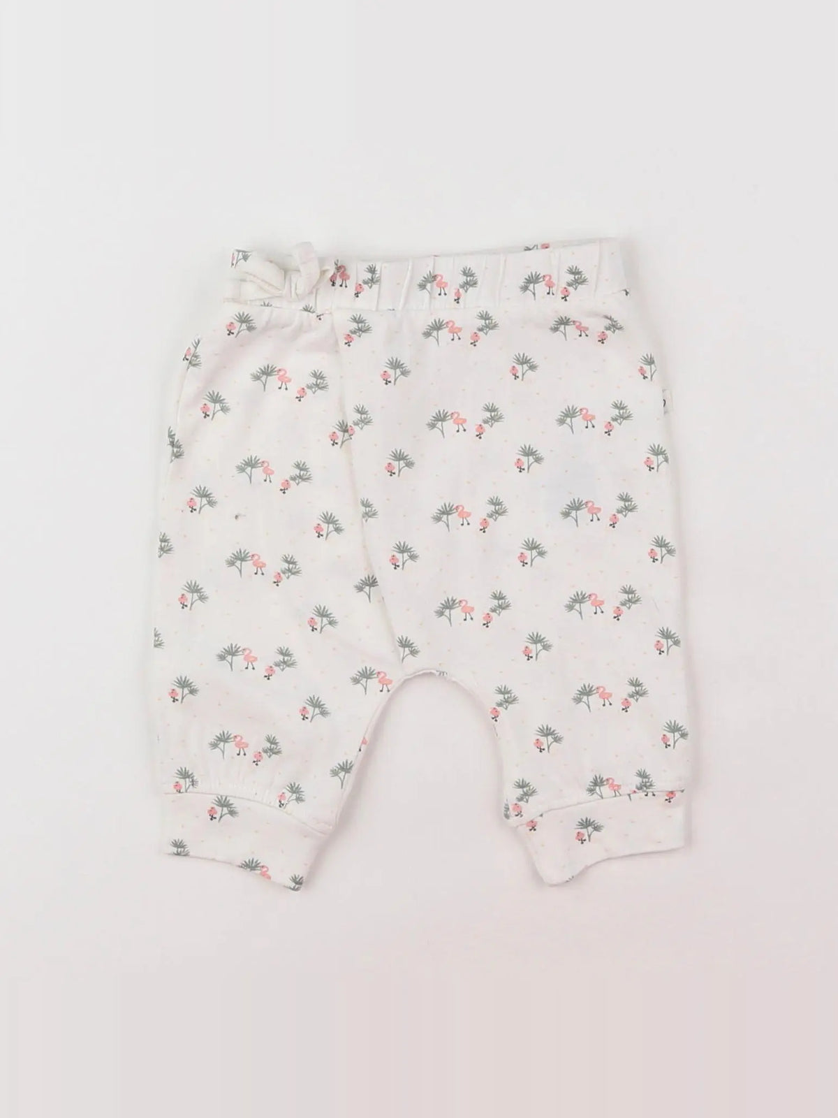 Vertbaudet - legging blanc - 3 mois