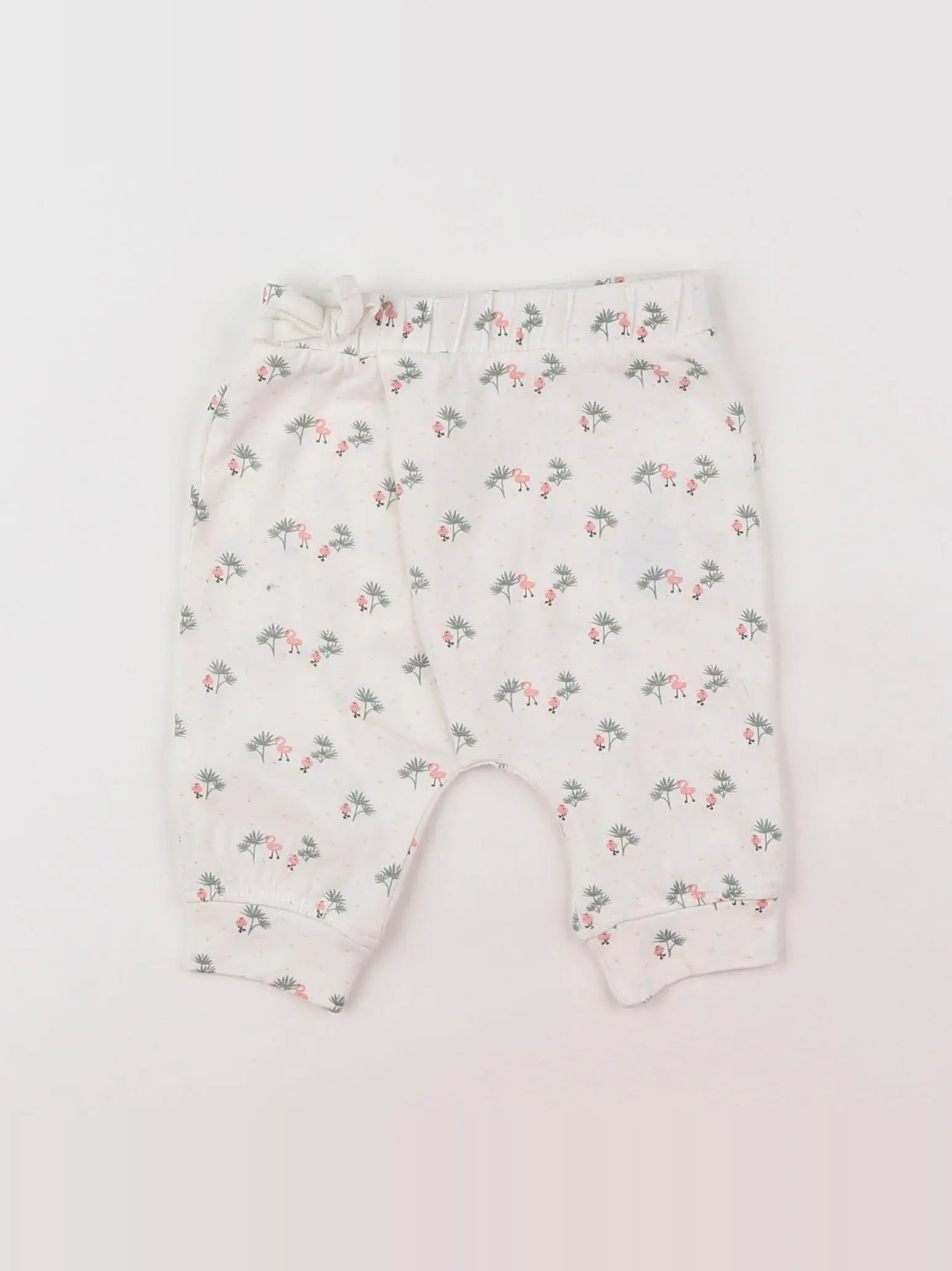 Vertbaudet - legging blanc - 3 mois