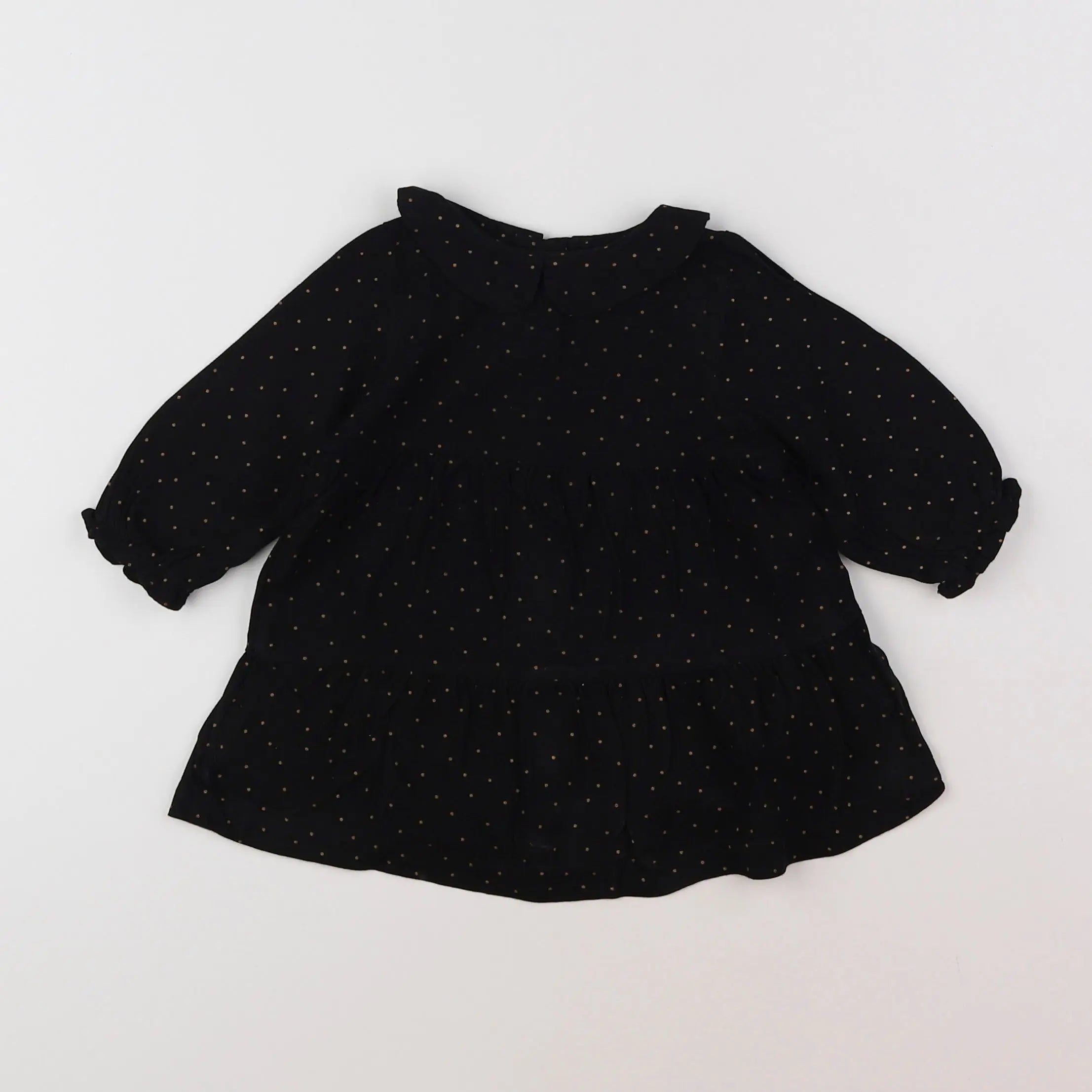 Vertbaudet - robe noir - 3 mois