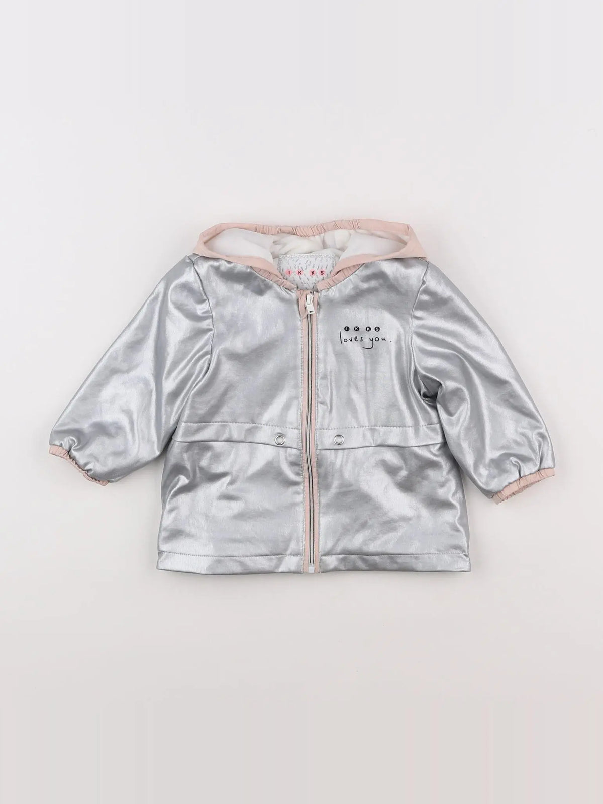 IKKS - veste argent, gris - 12 mois
