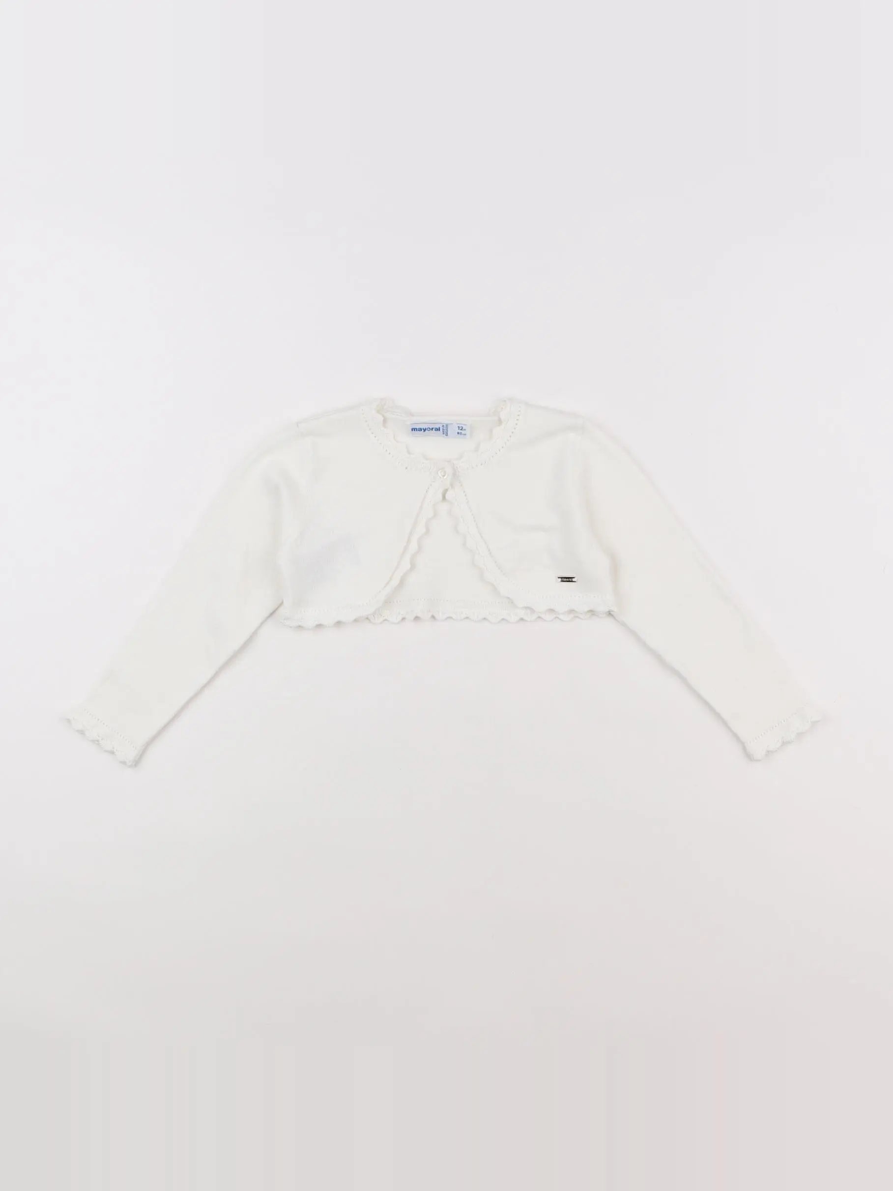 Mayoral - gilet beige - 12 mois