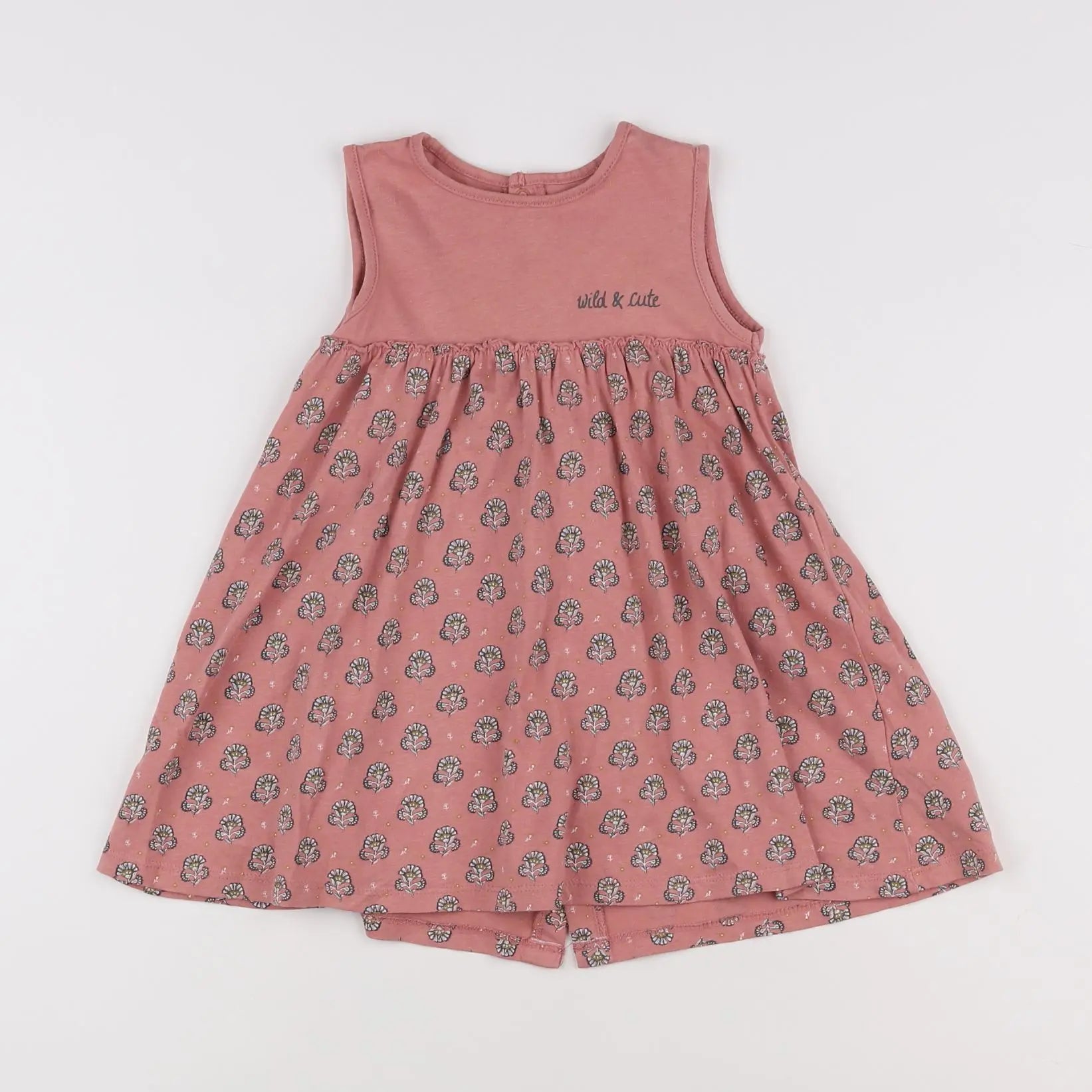 Vertbaudet - robe rose - 18 mois
