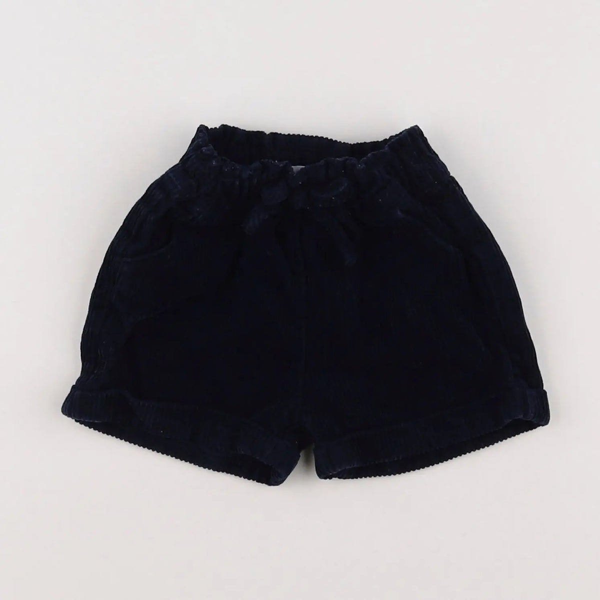 Vertbaudet - short bleu - 12 mois