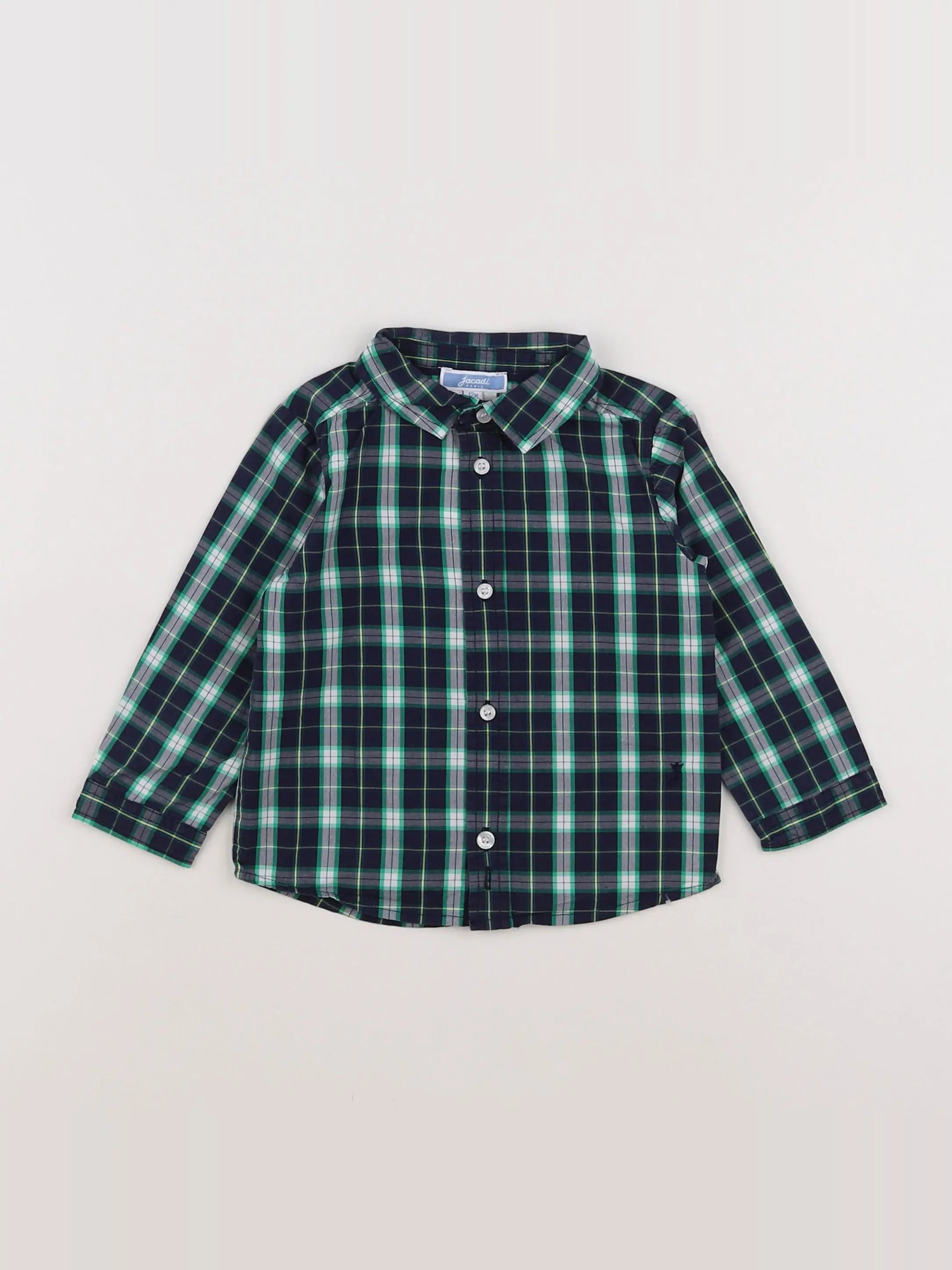 Jacadi - chemise vert - 12 mois