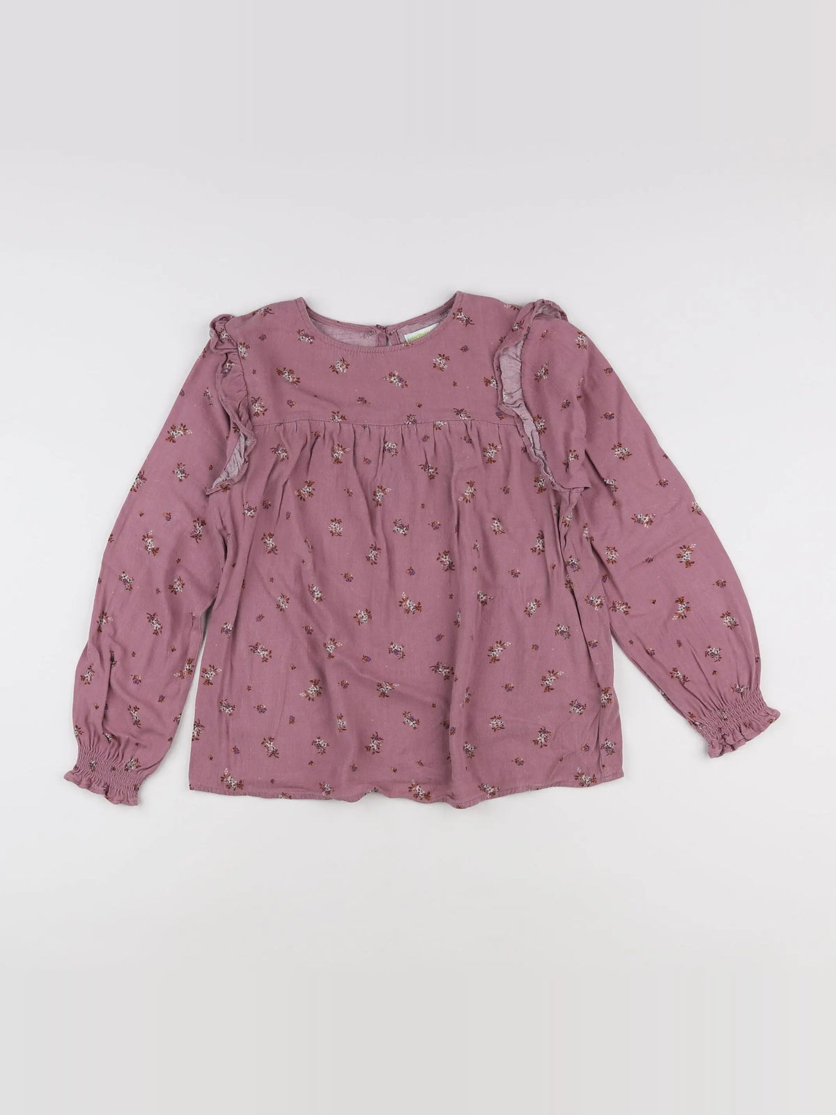 Vertbaudet - blouse violet - 10 ans