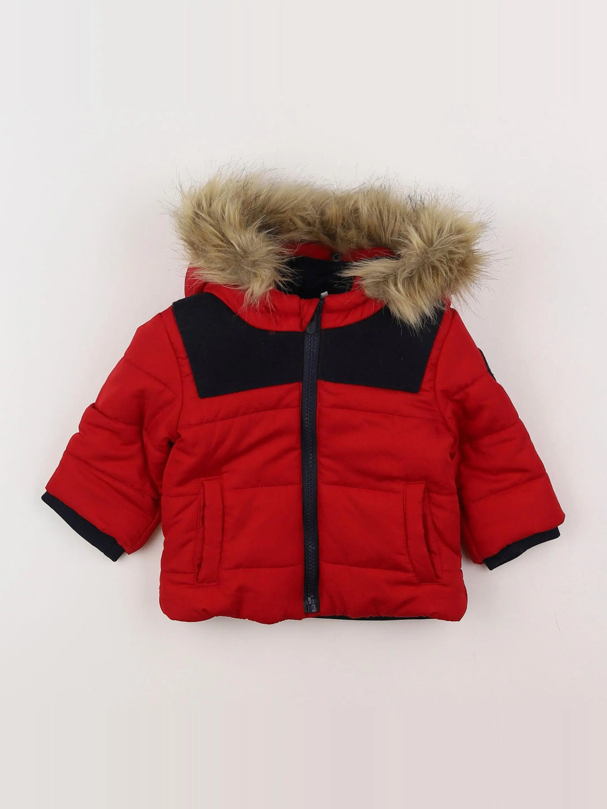 IKKS - doudoune rouge - 6 mois