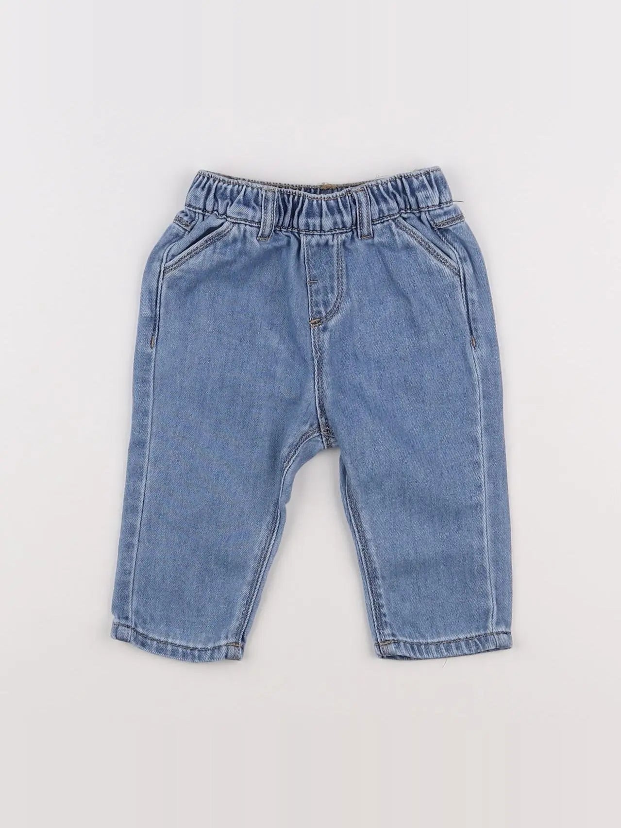Tape à l'oeil - pantalon bleu - 6 mois