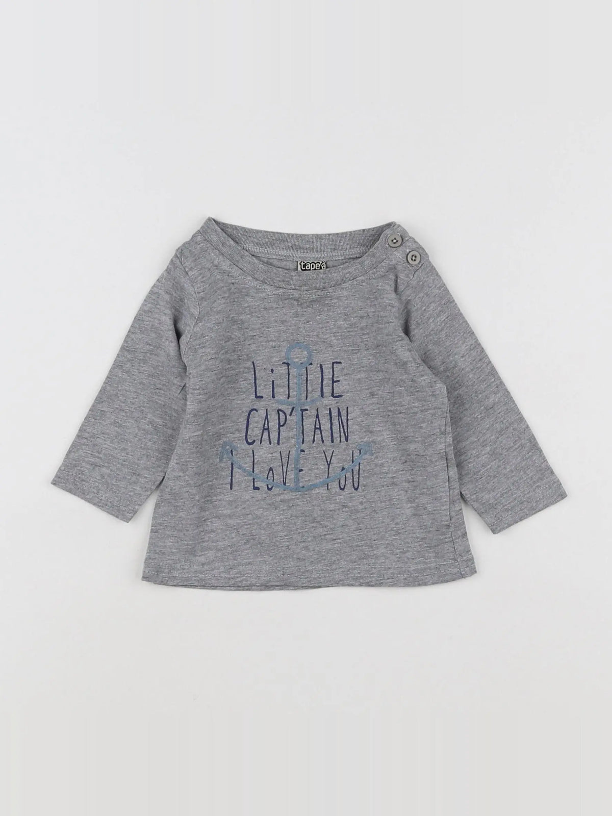 Tape à l'oeil - tee-shirt gris - 3 mois