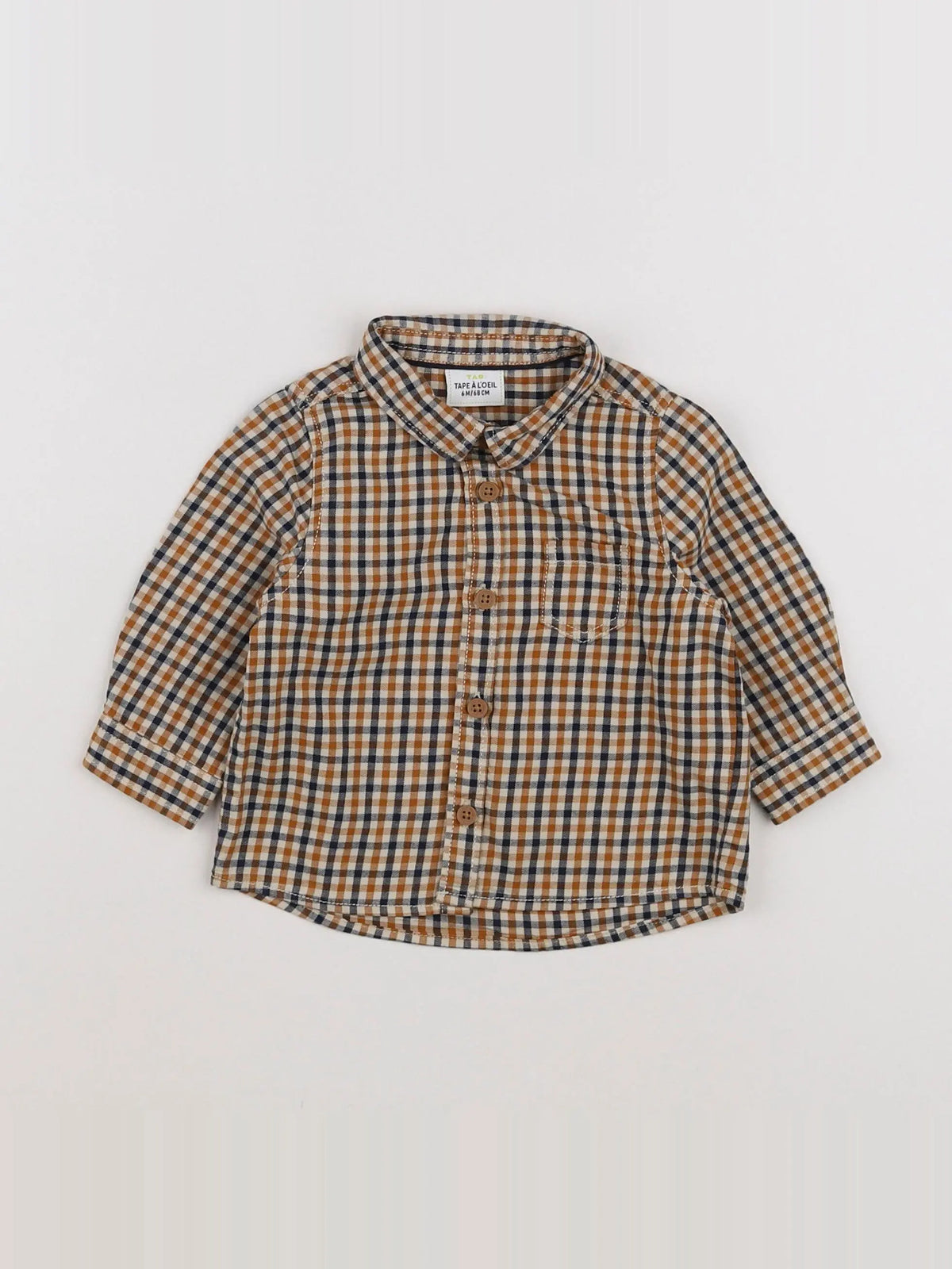 Tape à l'oeil - chemise multicolore - 6 mois