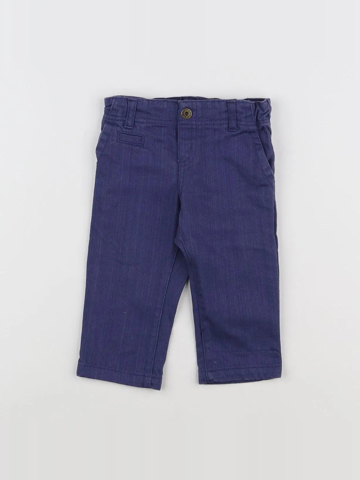 Boutchou - pantalon bleu - 6 mois