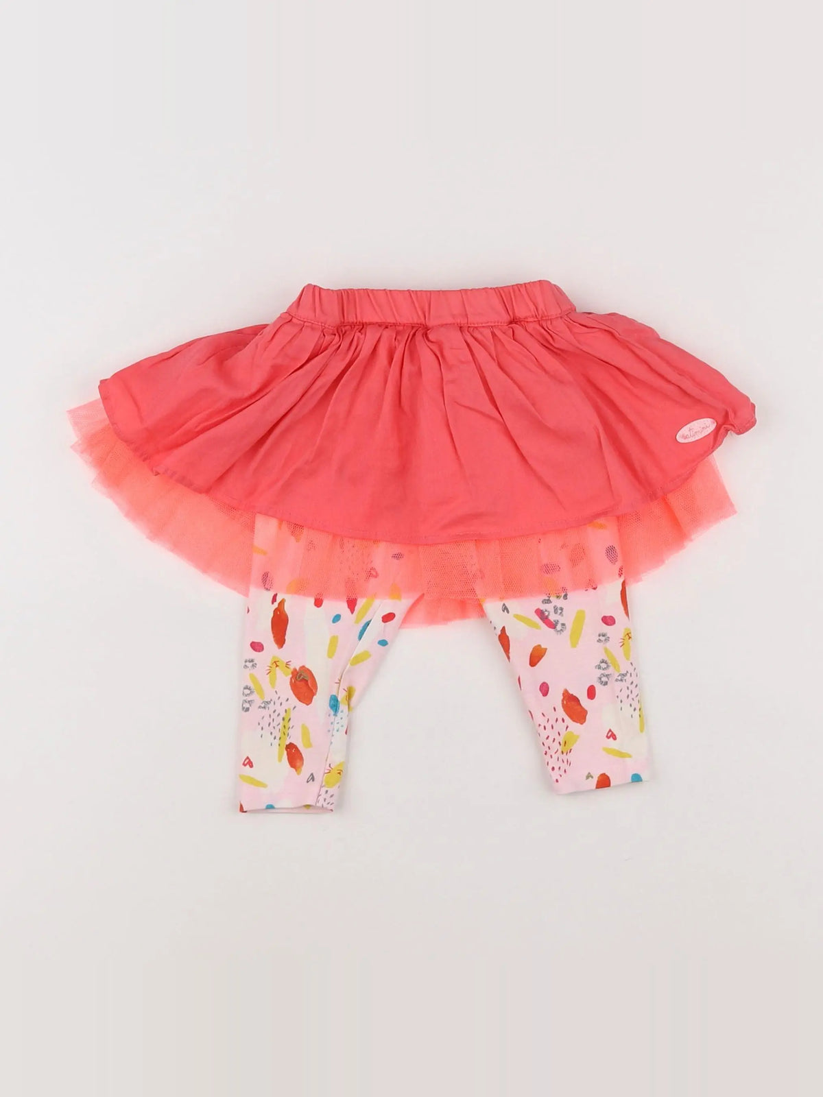 Catimini - legging multicolore - 6 mois
