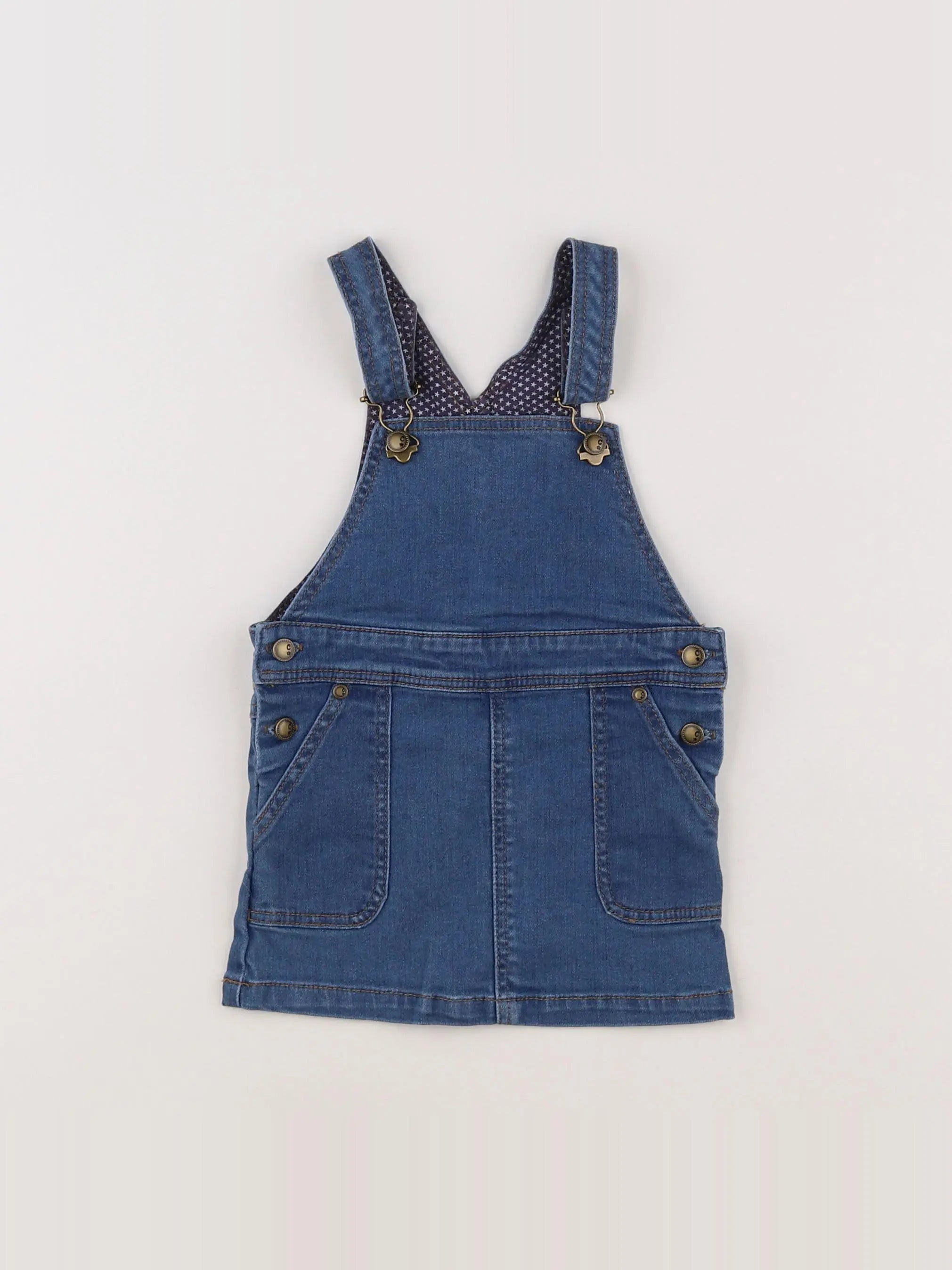 Cyrillus - robe bleu - 12 mois