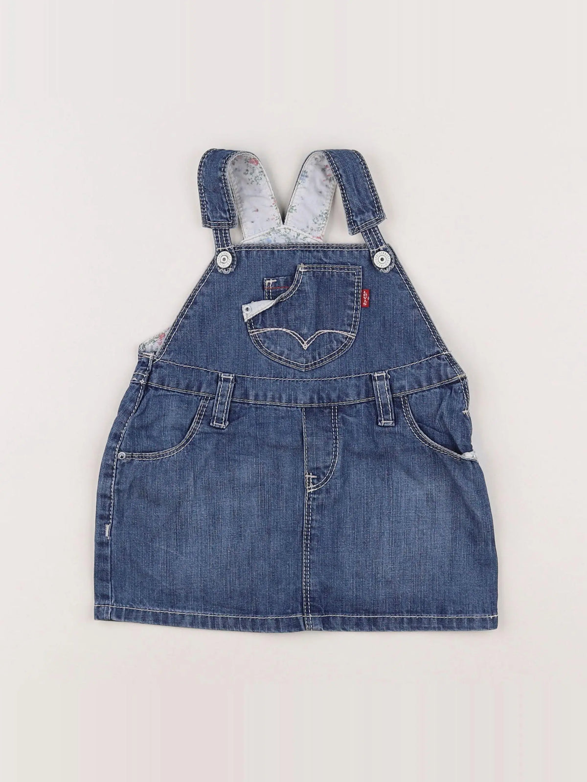 Levi's - robe bleu - 6 mois
