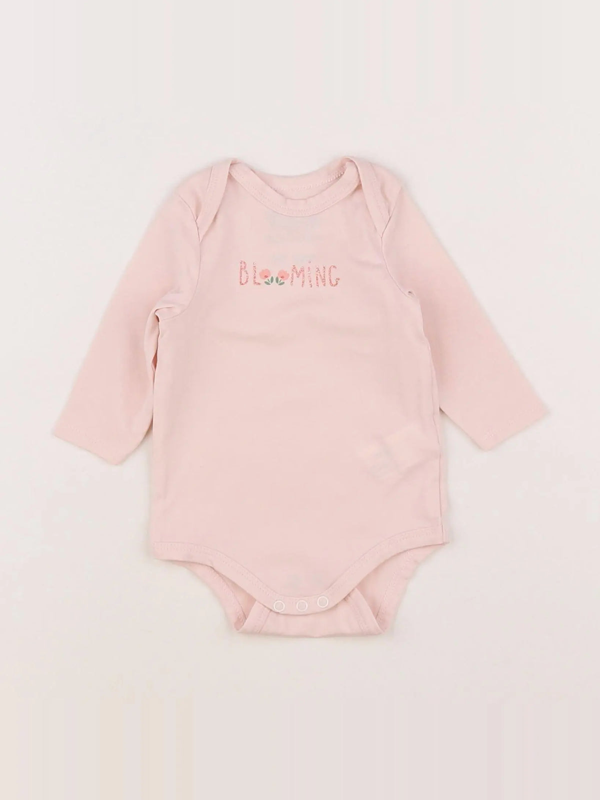 Tape à l'oeil - body rose - 3 mois